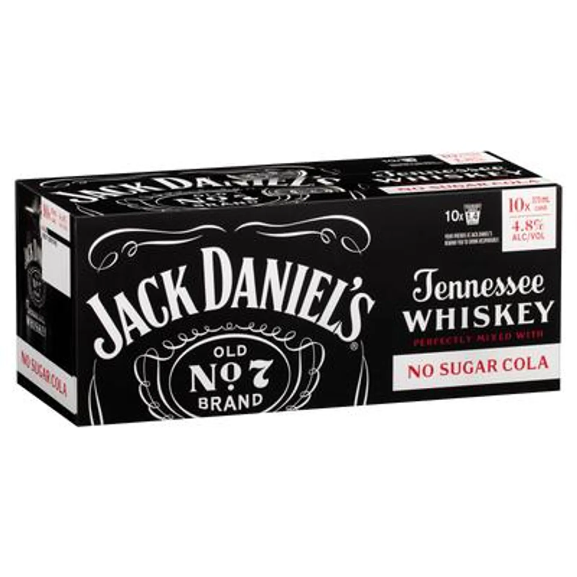 Tennessee Whiskey & No Sugar Cola Can 375mL