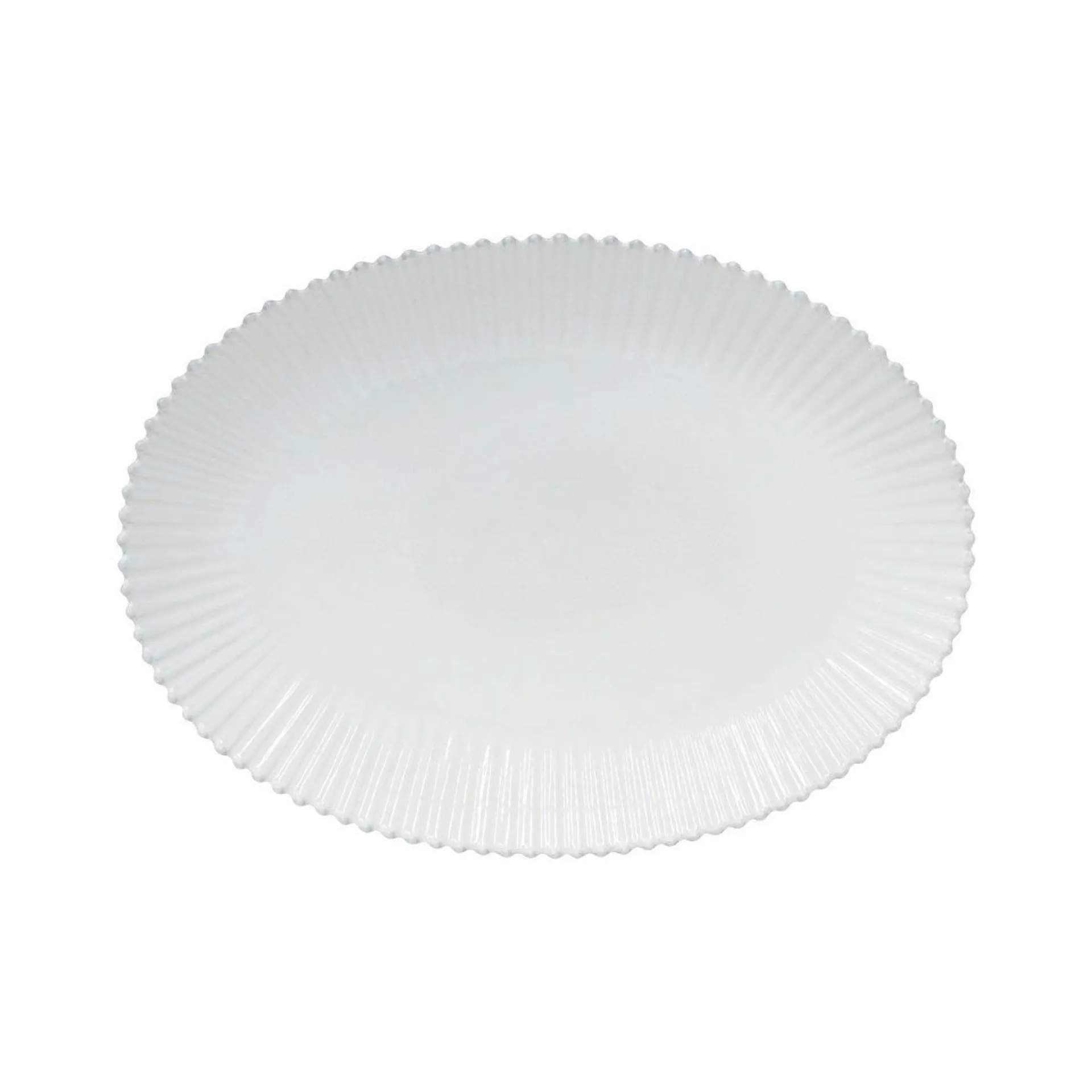 Costa Nova Oval Platter Pearl White 50cm