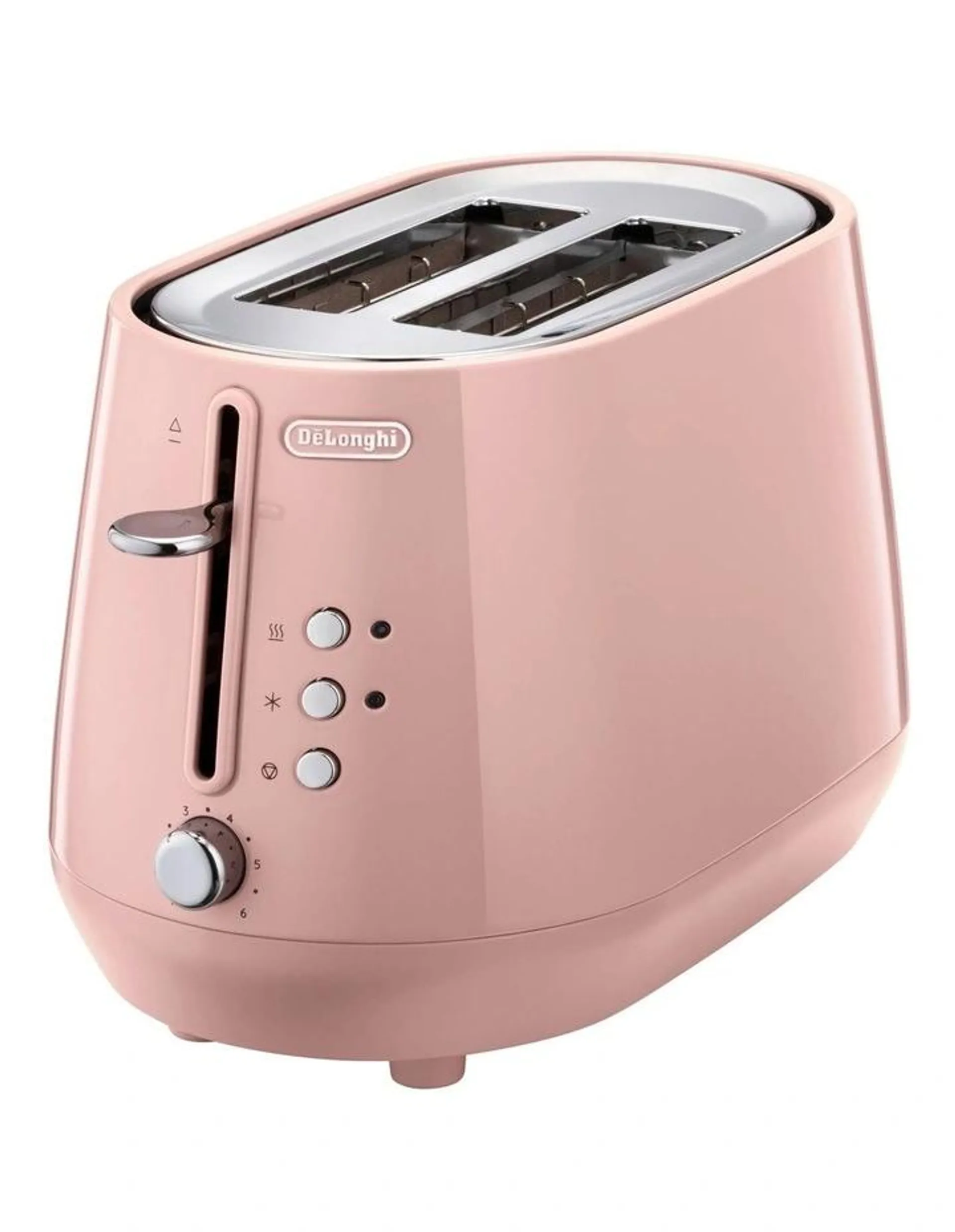 Delonghi Eclettica 2 Slice Toaster in Playful Pink