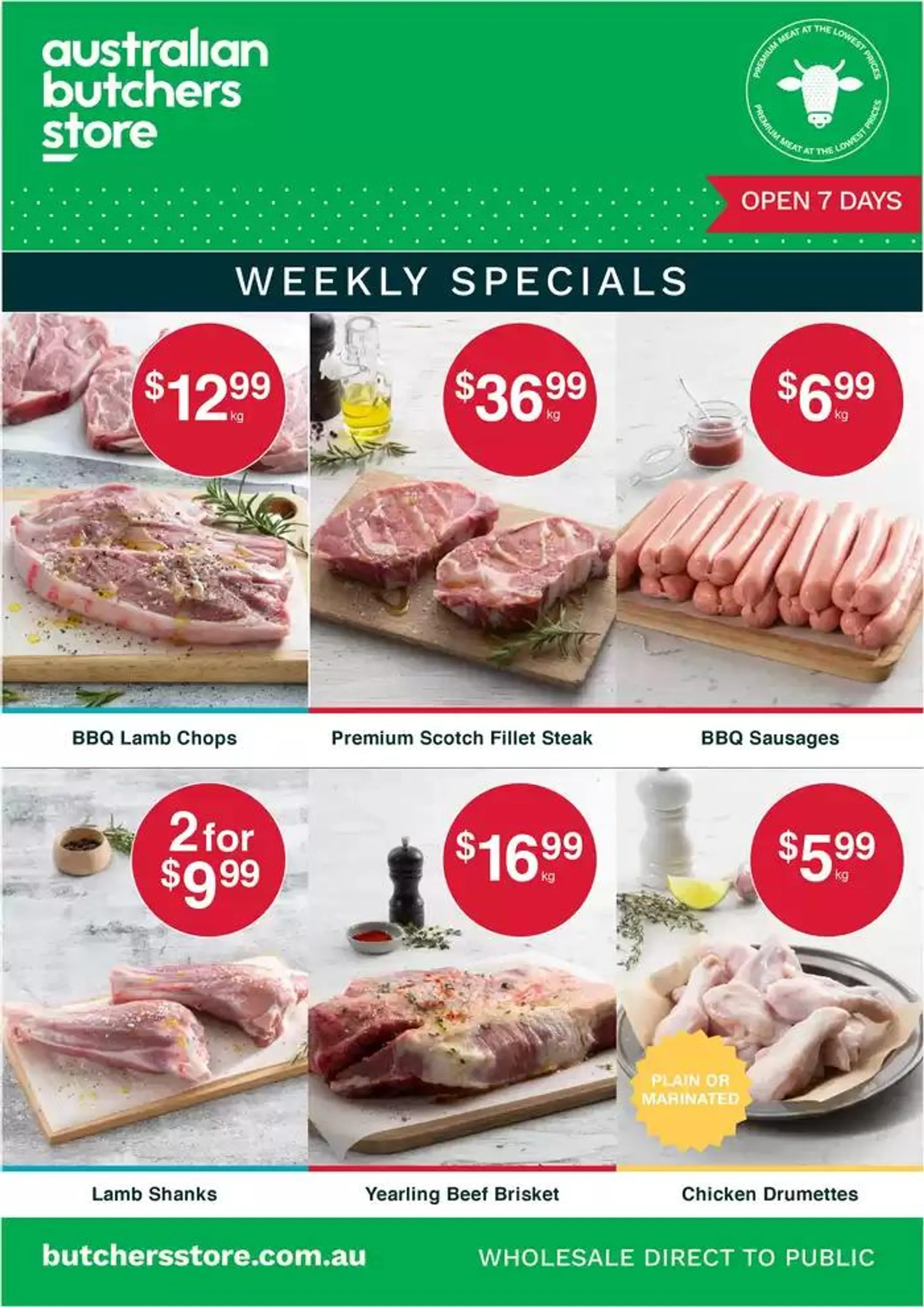 Weekly Specials - 1