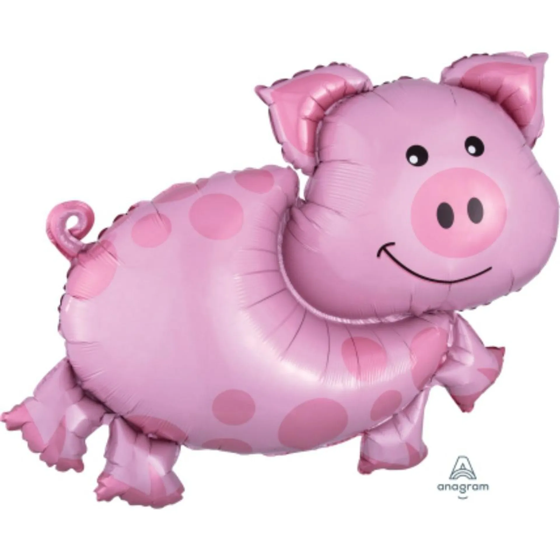 Balloon Foil SuperShape Pig 89cm Ea