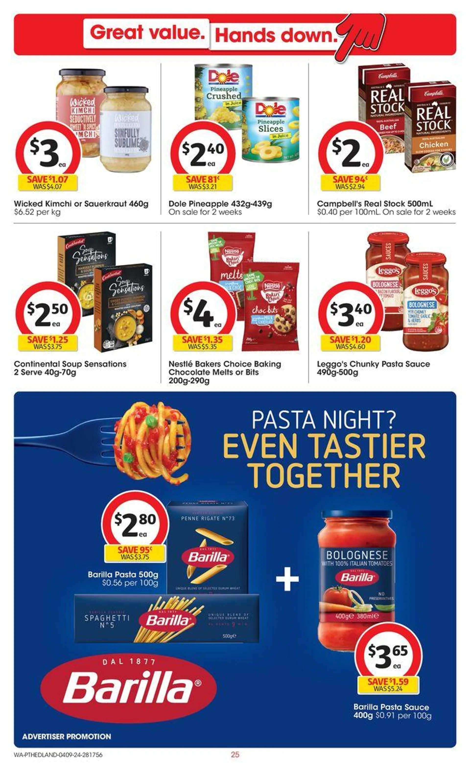 Great Value. Hands Down. - 4th September - Catalogue valid from 4 September to 10 September 2024 - page 25