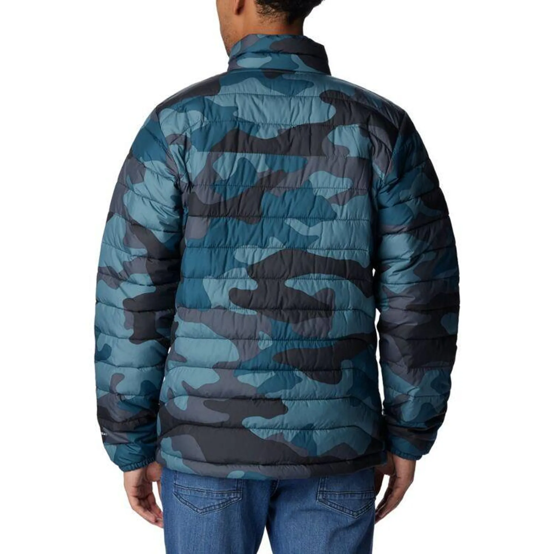 Columbia Men's Powder Lite Insulated Jacket Metal Camo Print