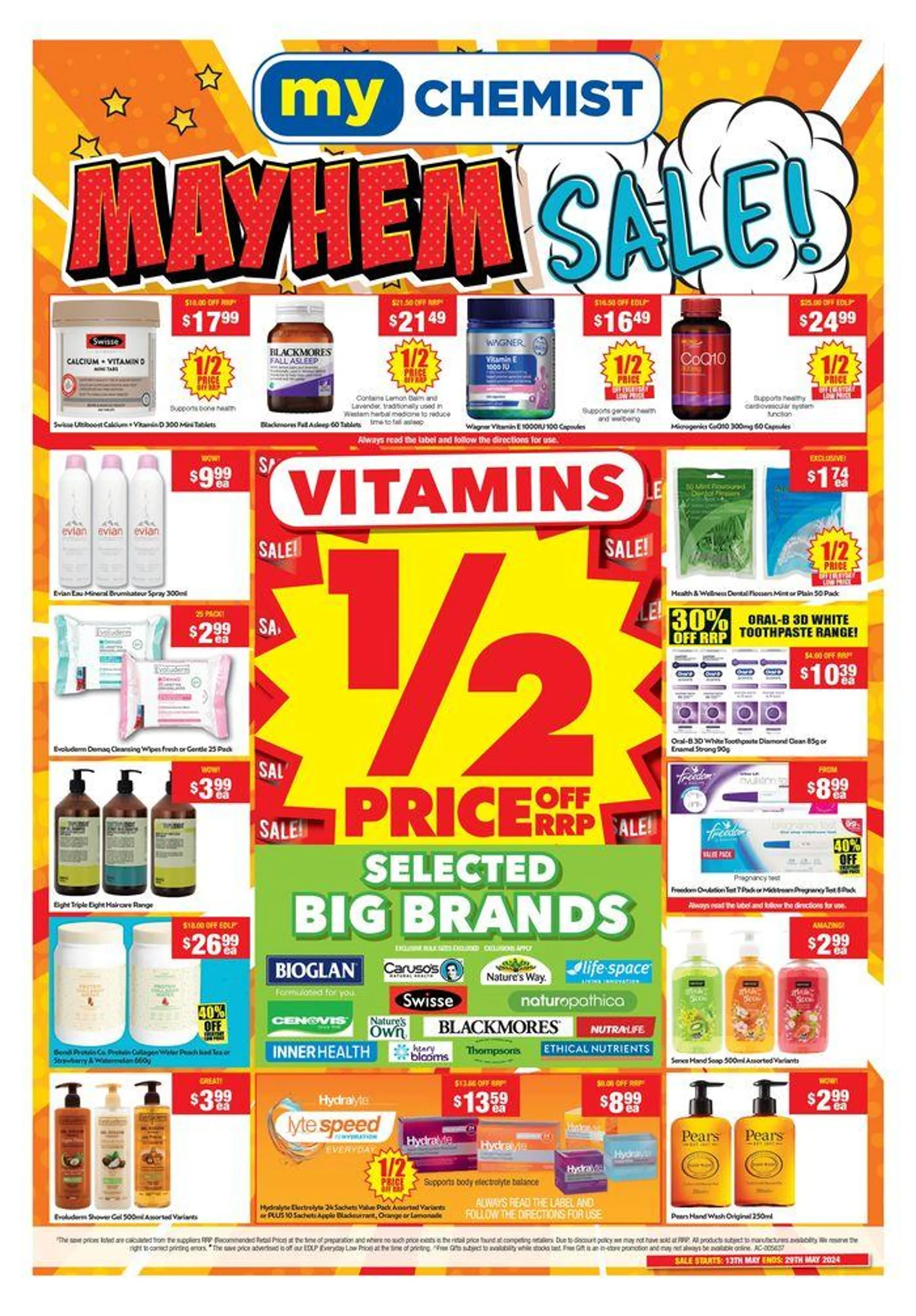 Mayhem Sale! - Catalogue valid from 13 May to 29 May 2024 - page 1