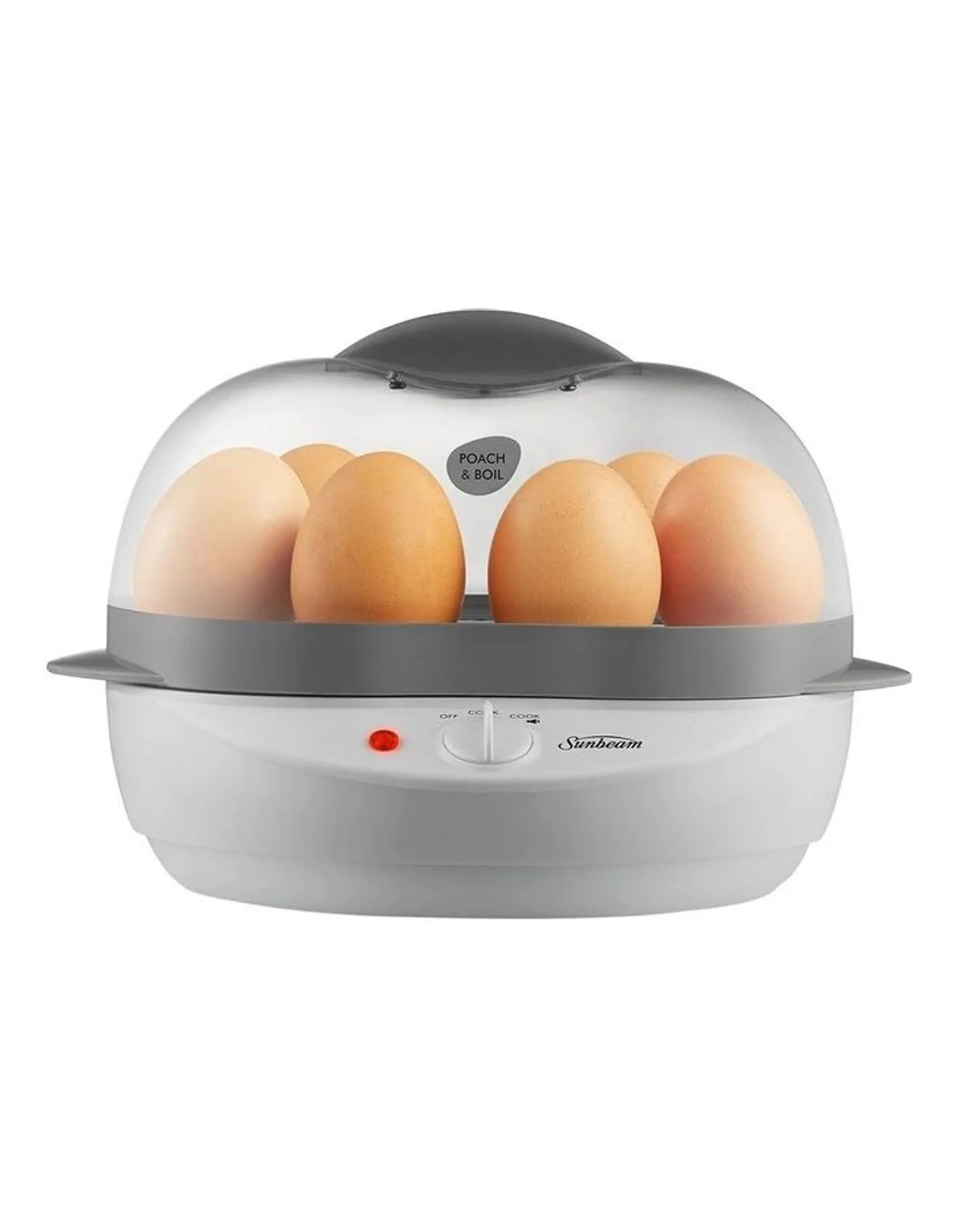 Poach And Boil Egg Cooker White EC1300