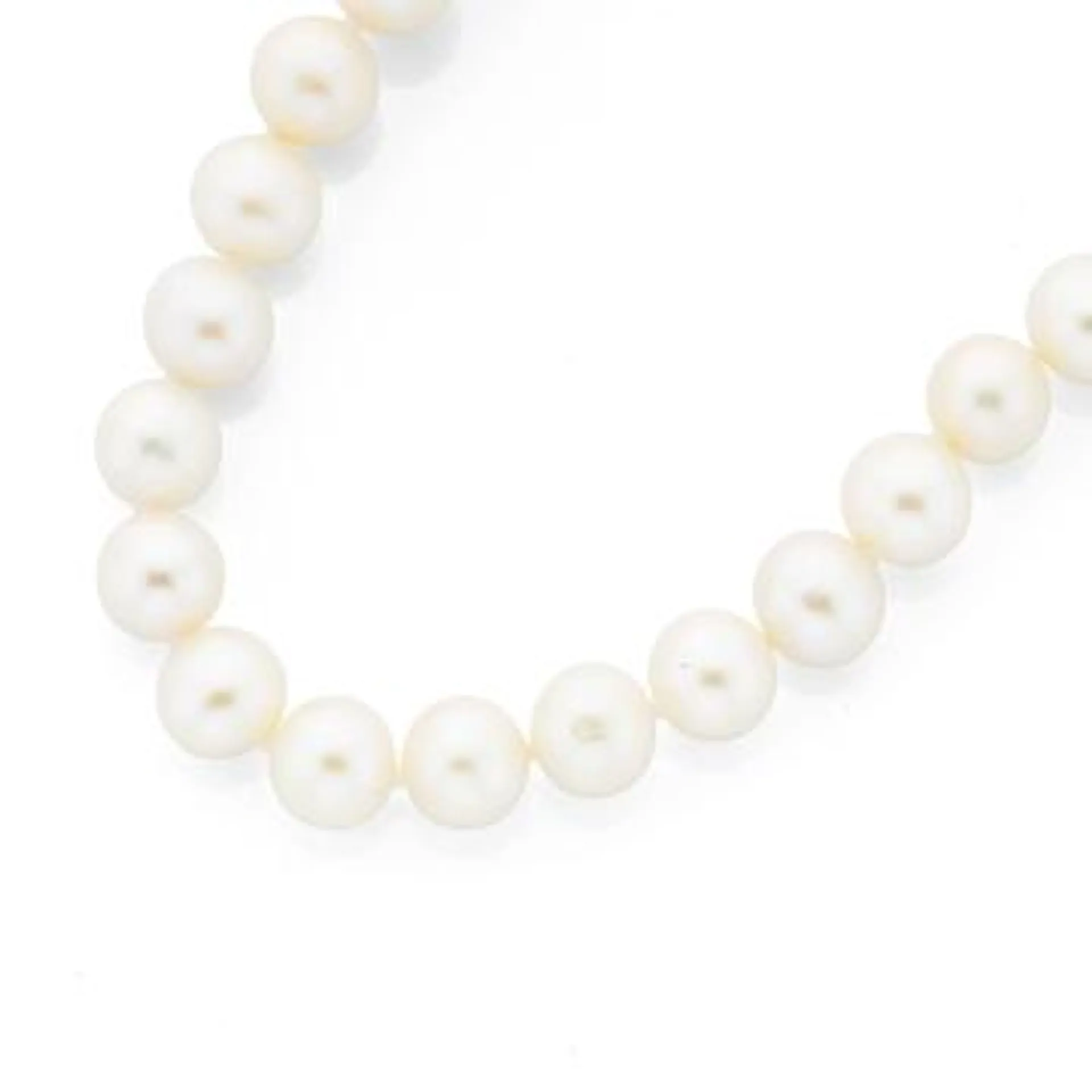 9ct Gold Cultured Freshwater Pearl Necklet