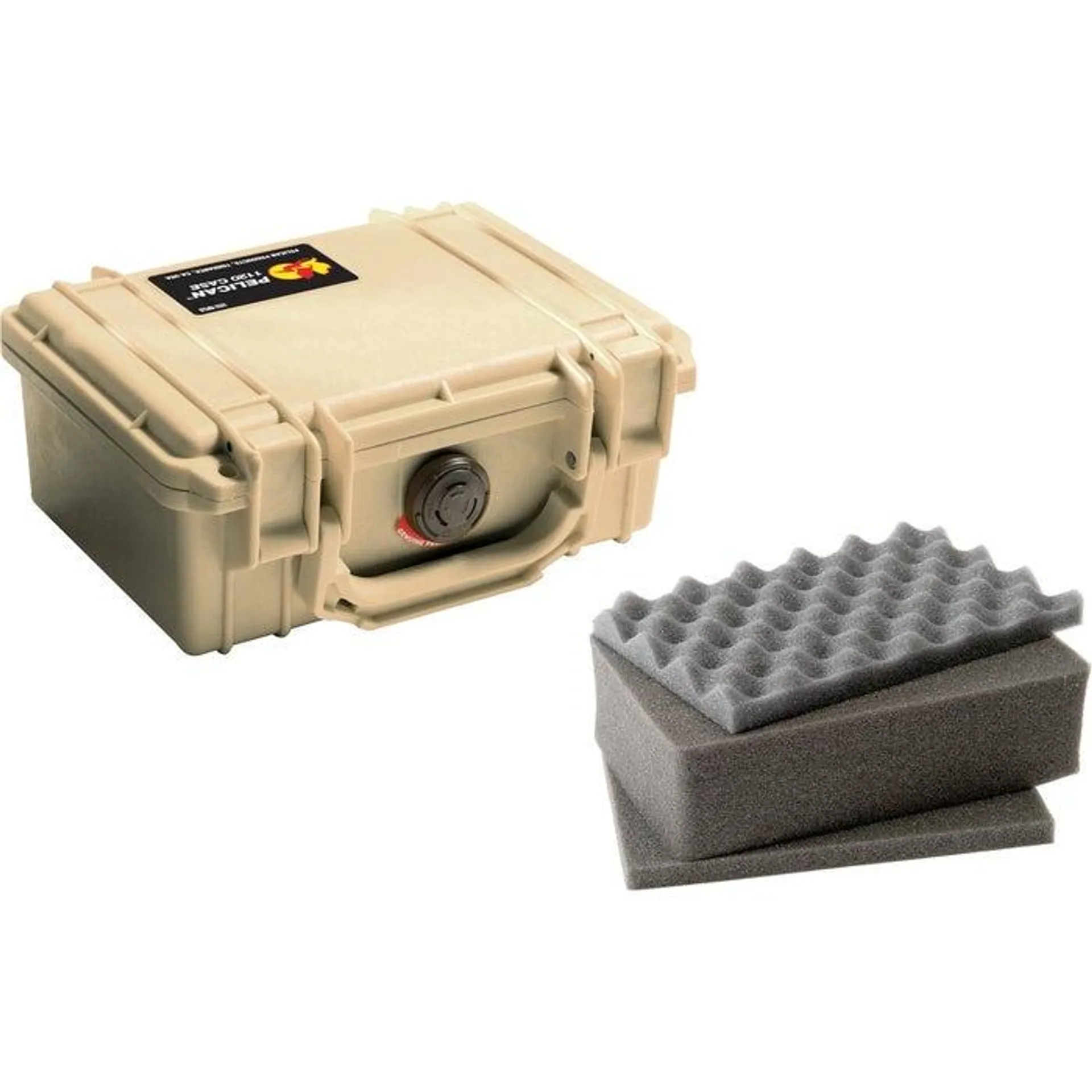 Pelican 1120 Desert Tan Case with Foam