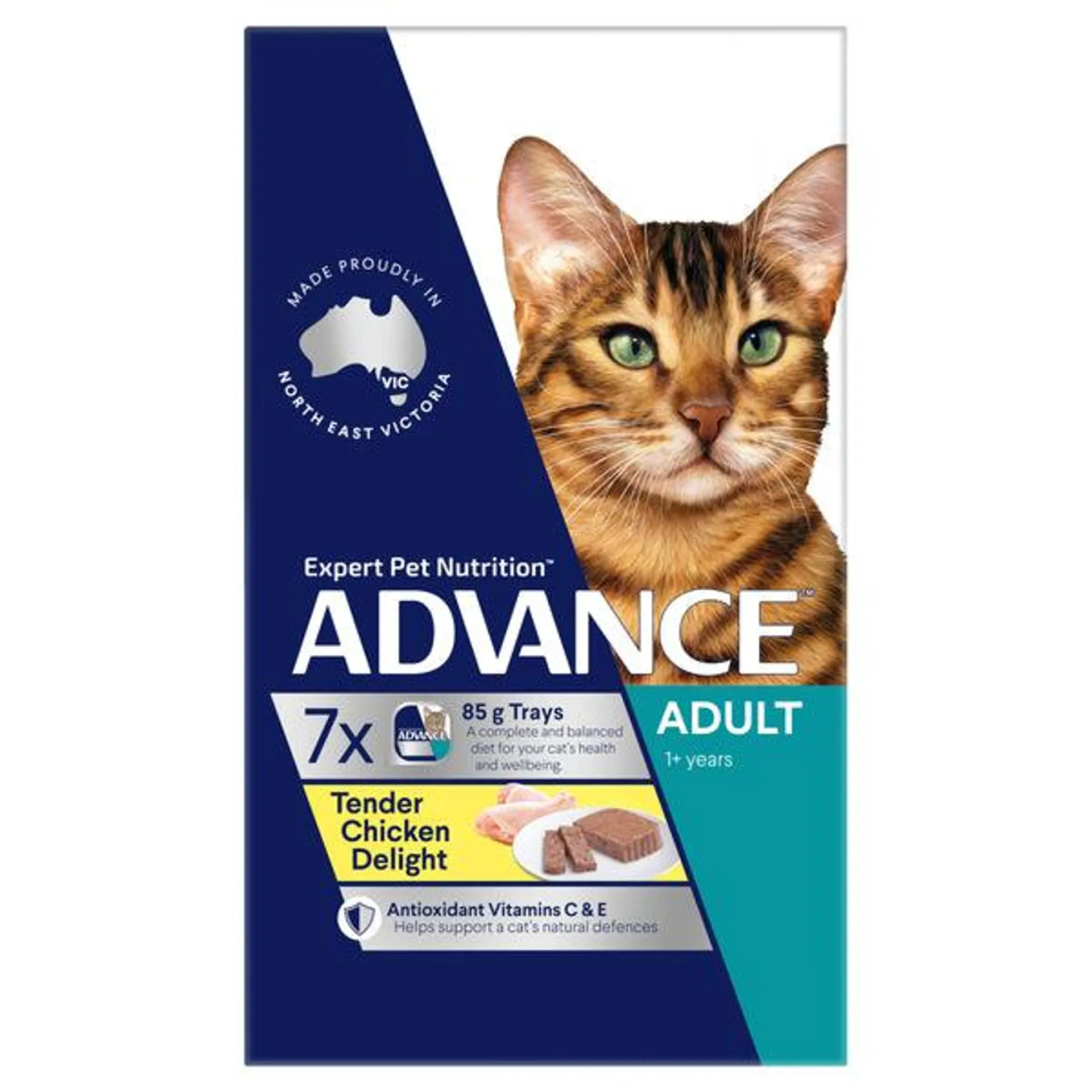 ADVANCE - Adult Tender Chicken Delight Cat Wet Food (85g x 7pk)