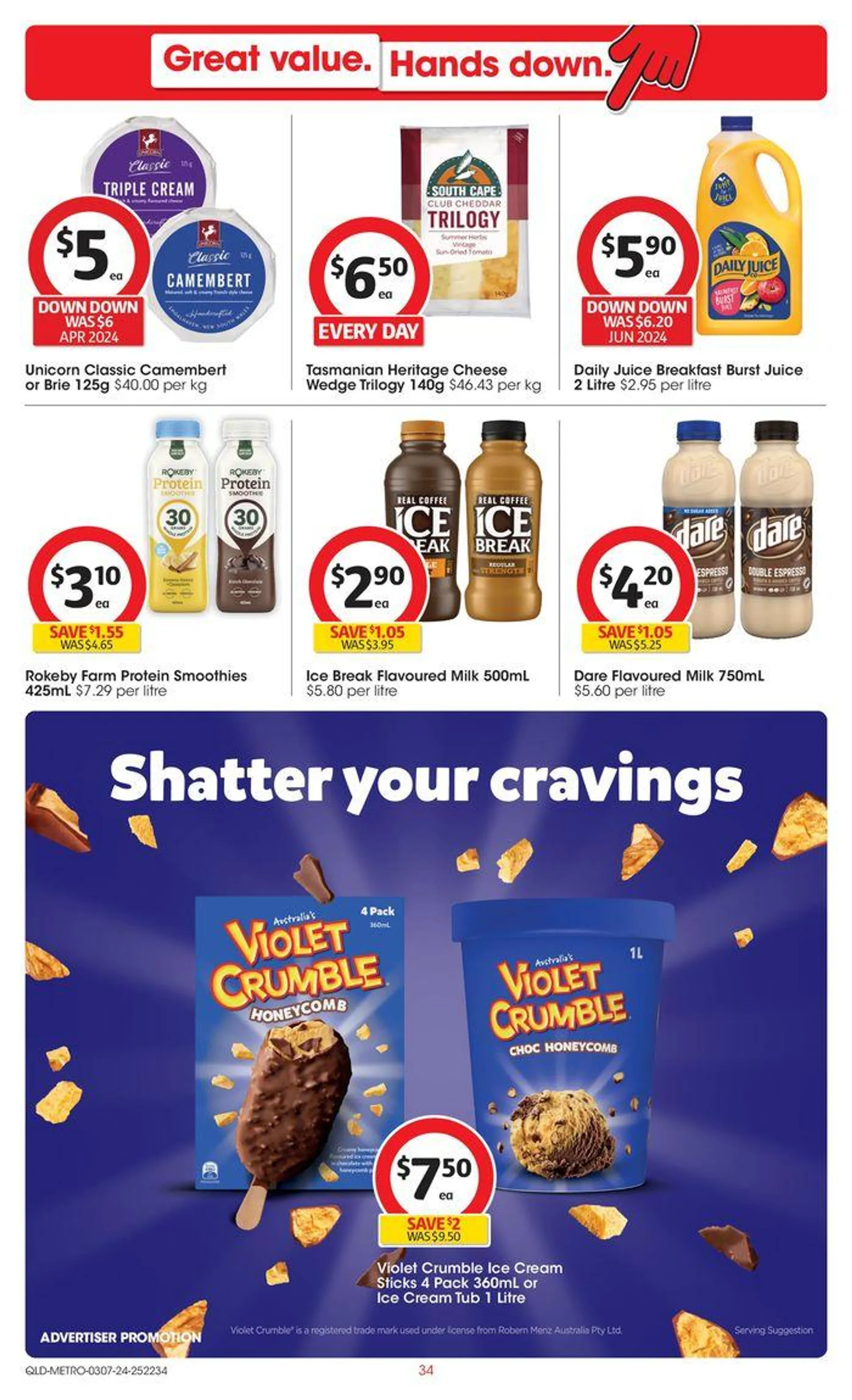 Great Value. Hands Down. - 3rd July - Catalogue valid from 3 July to 9 July 2024 - page 34