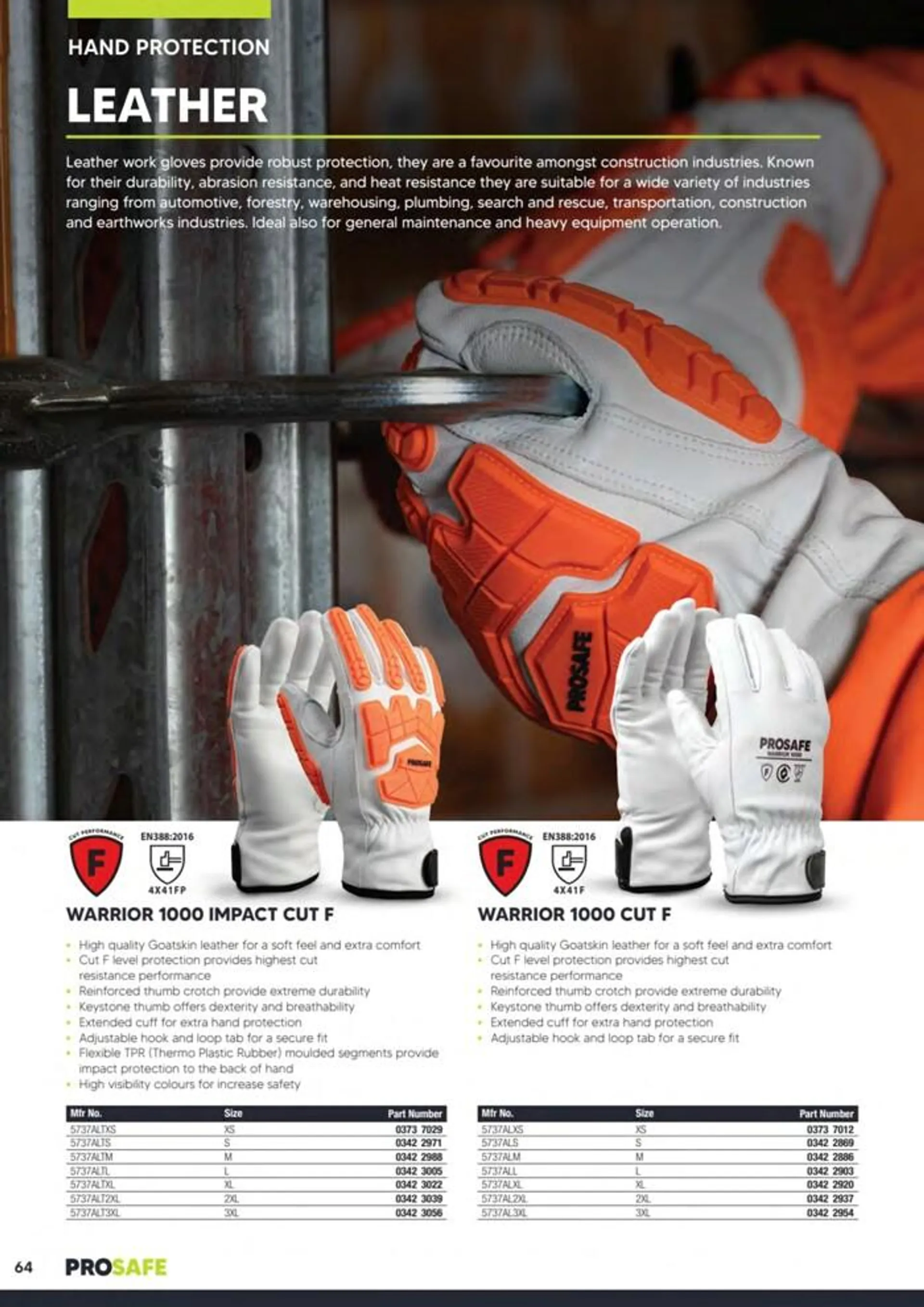 Ppe & Workplace Safety Catalogue 2023_24 - Catalogue valid from 4 October to 31 December 2024 - page 64