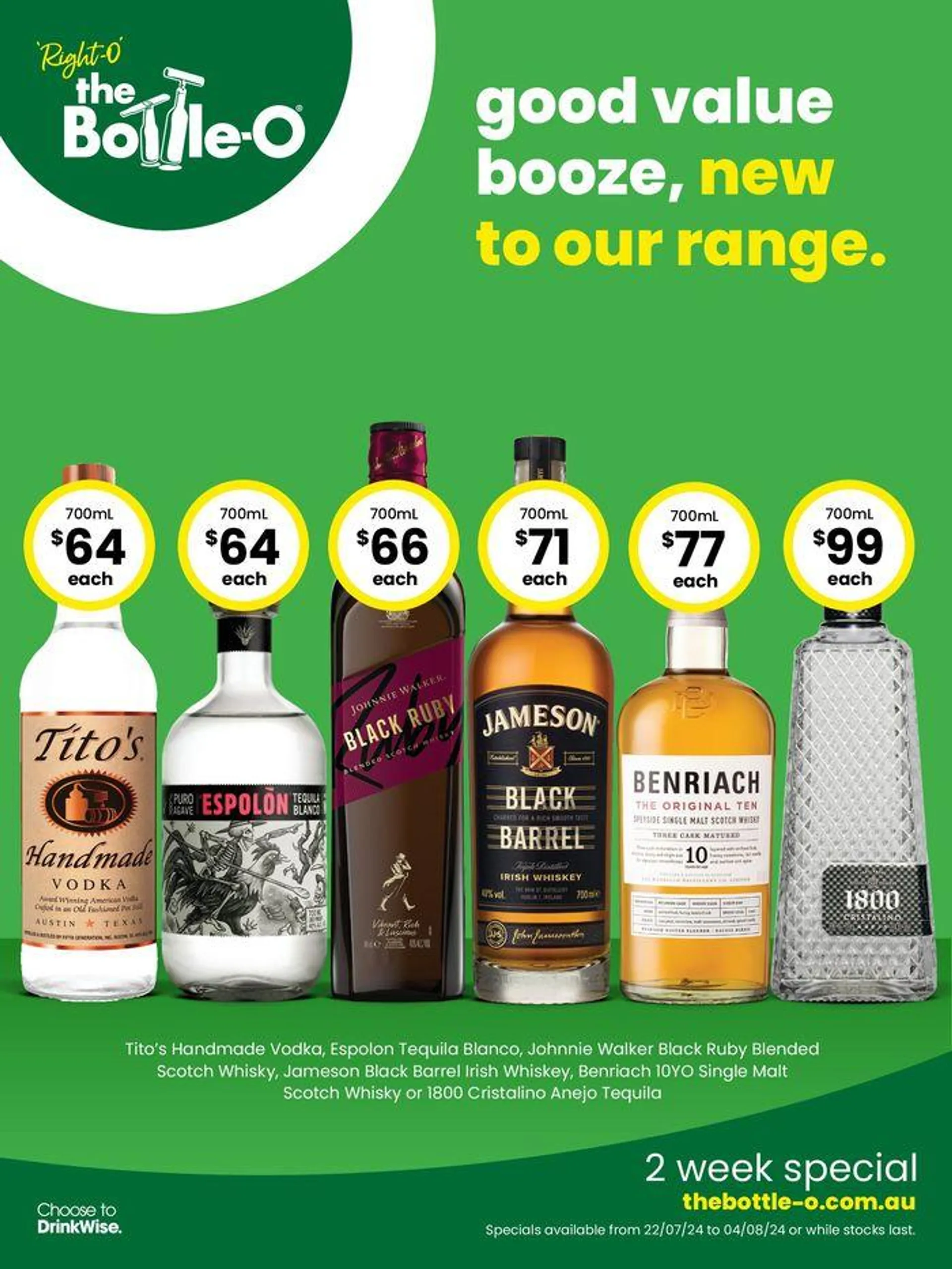 Good Value Booze, For Good Value People 22/07 - Catalogue valid from 22 July to 4 August 2024 - page 3