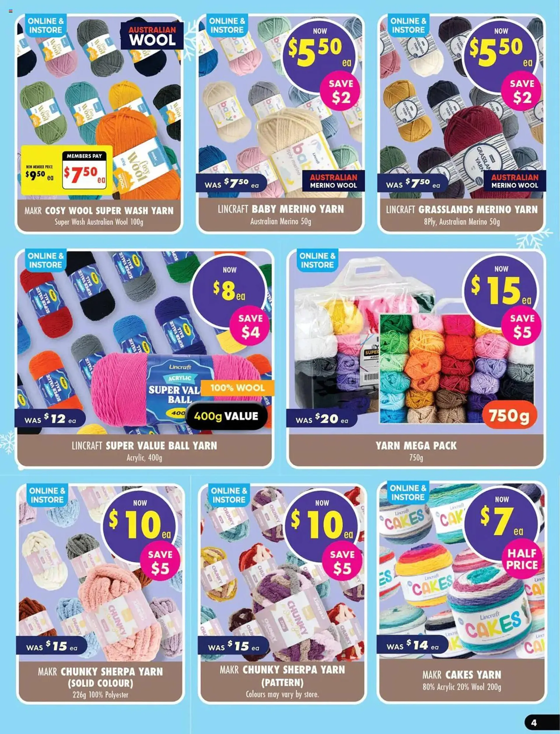 Lincraft catalogue - Catalogue valid from 28 April to 11 May 2025 - page 4