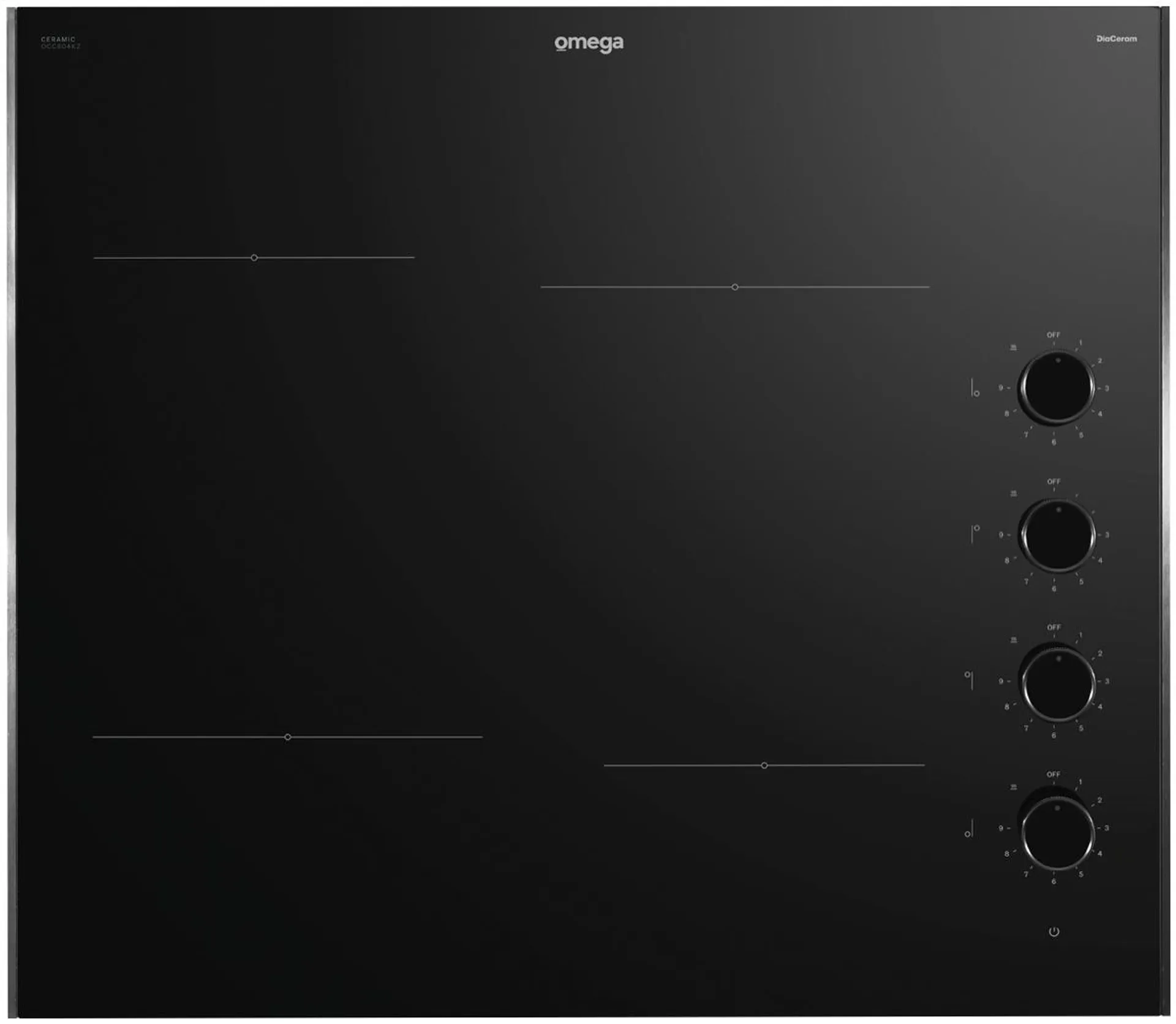 Omega 60cm Ceramic Cooktop