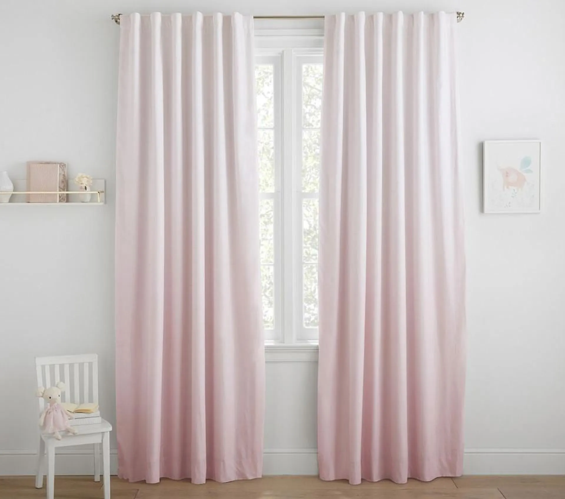 Printed Ombre Blackout Curtain