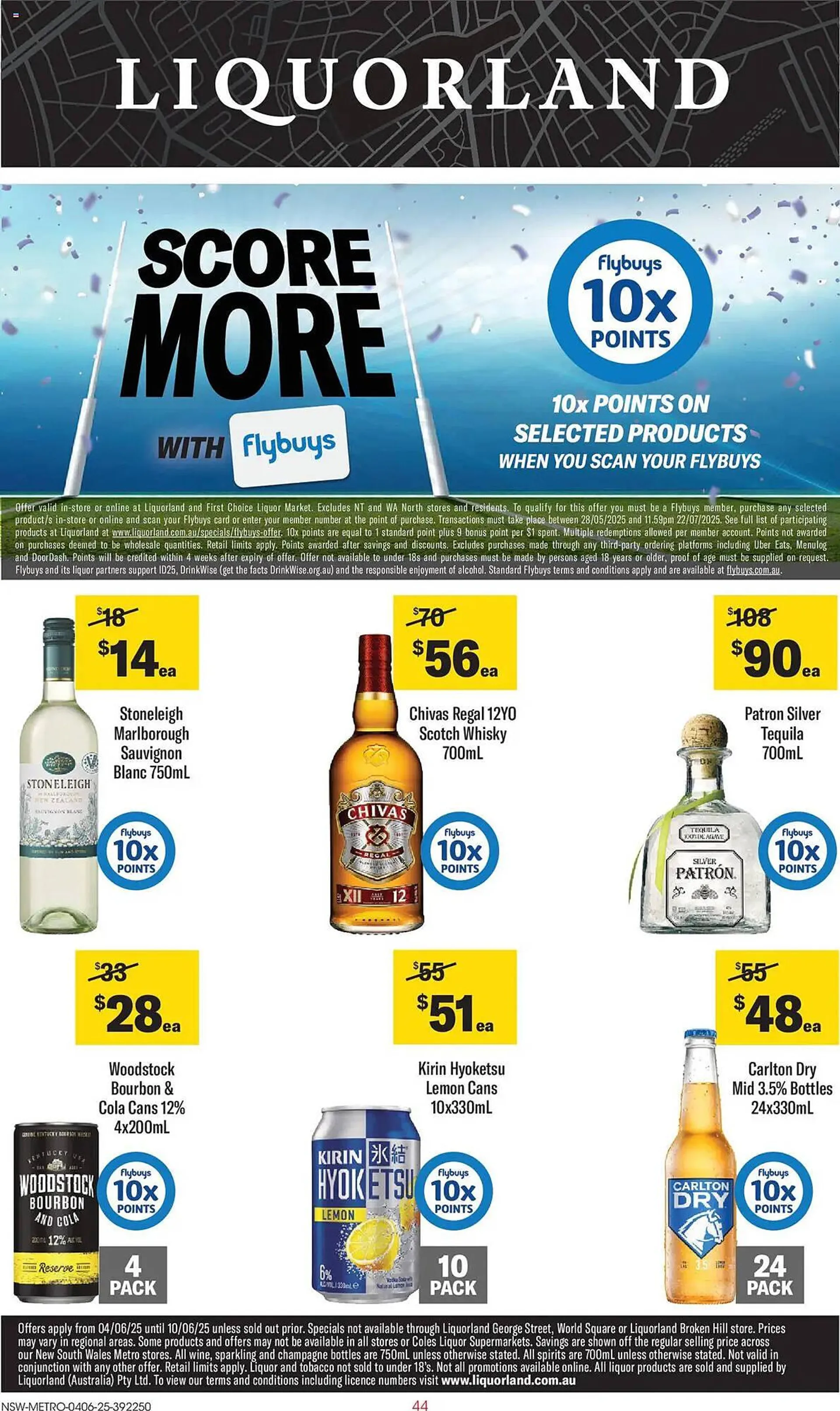 Liquorland catalogue - Catalogue valid from 4 June to 10 June 2025 - page 1