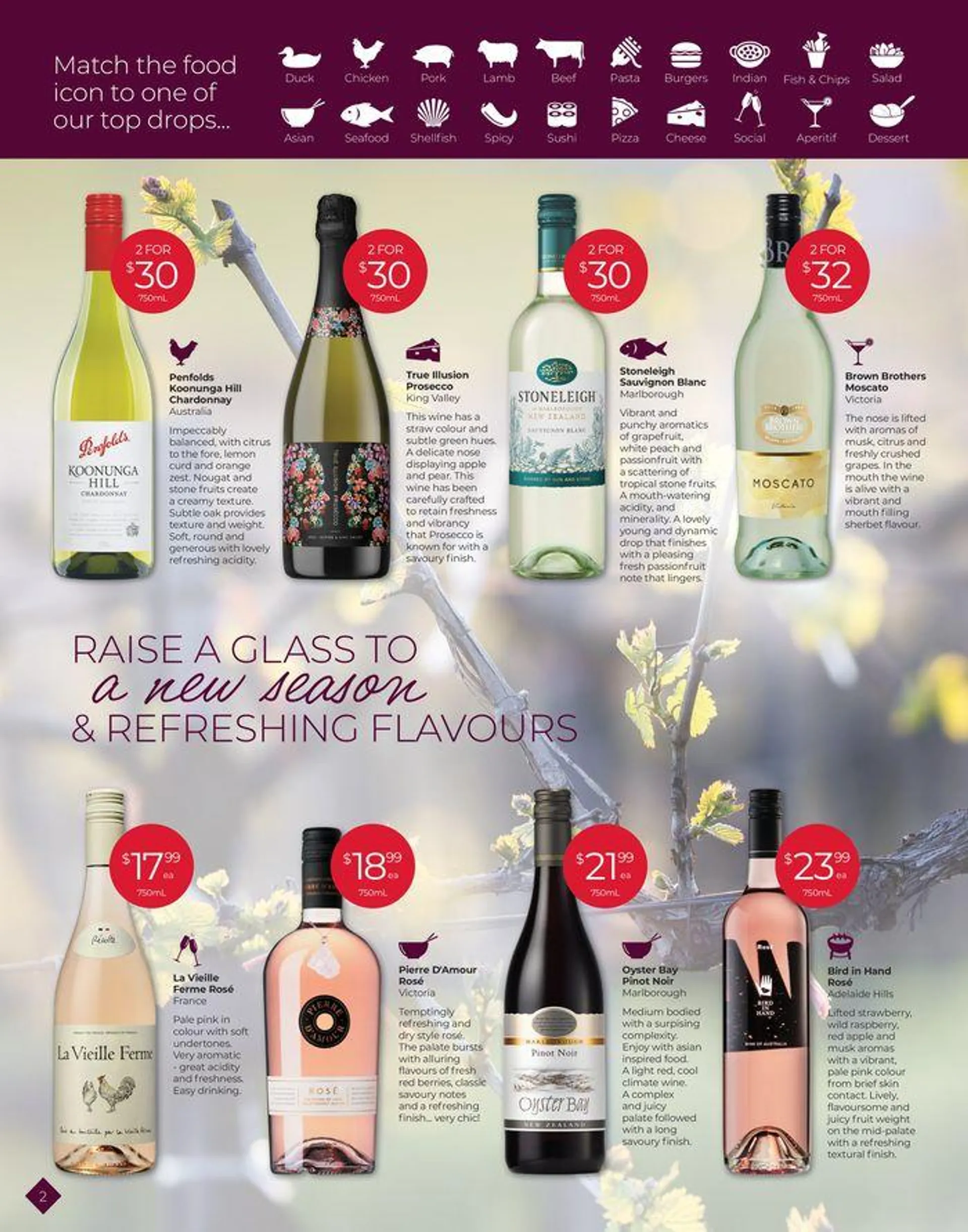 A Toast To Spring’s Bloom - Catalogue valid from 28 August to 24 September 2024 - page 2