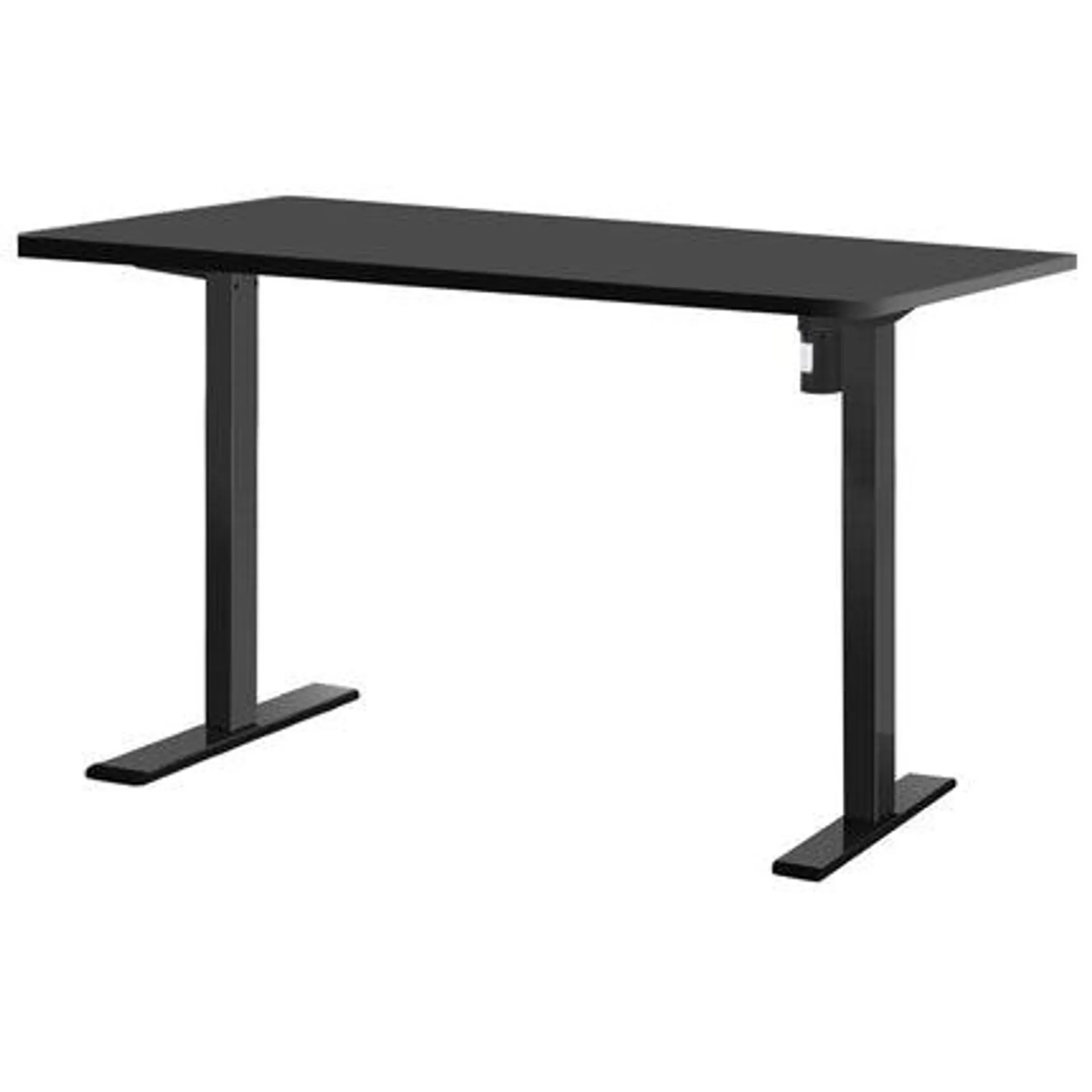 Electric Standing Desk Motorised Sit Stand Desks Table Black 140cm