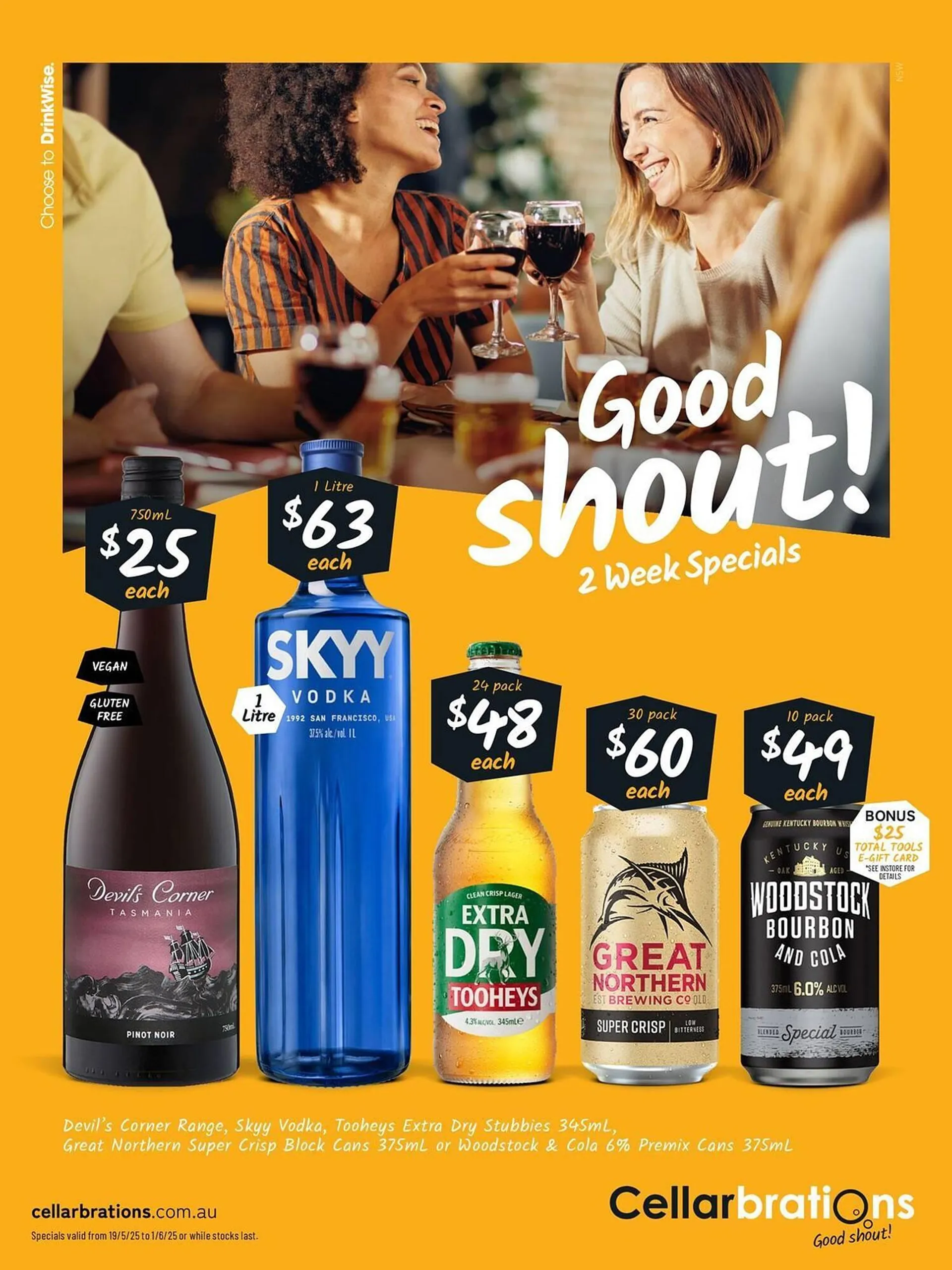 Cellarbrations catalogue - Catalogue valid from 19 May to 6 June 2025 - page 1