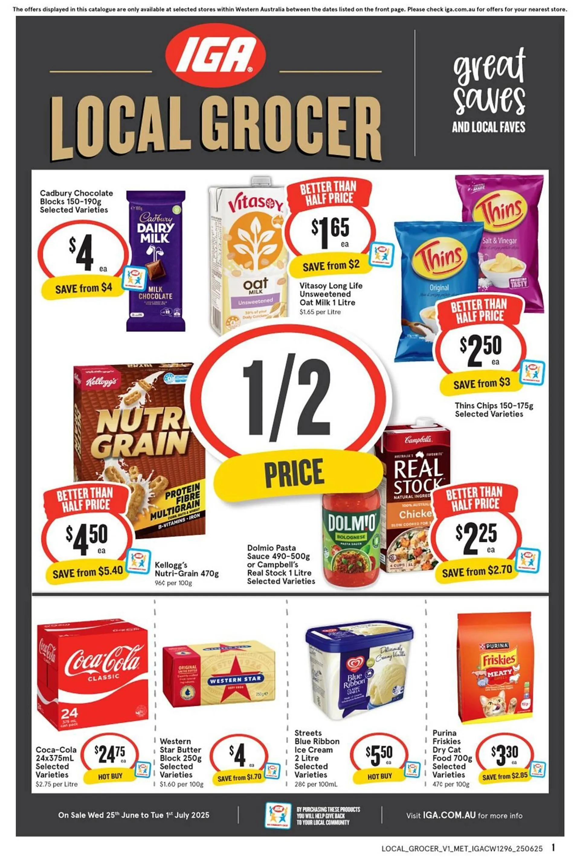 IGA catalogue - 1