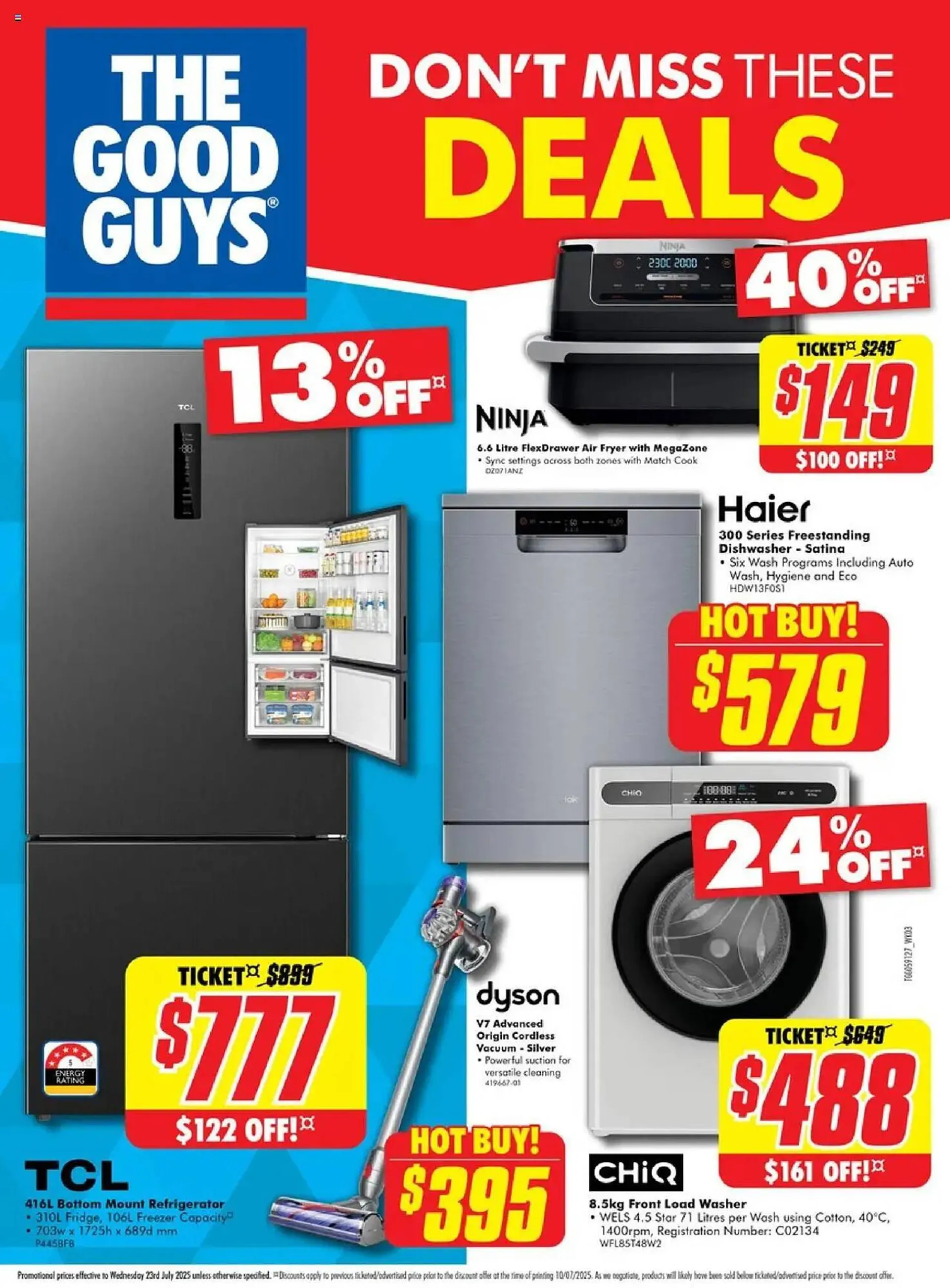 The Good Guys catalogue - Catalogue valid from 15 July to 23 July 2025 - page 1