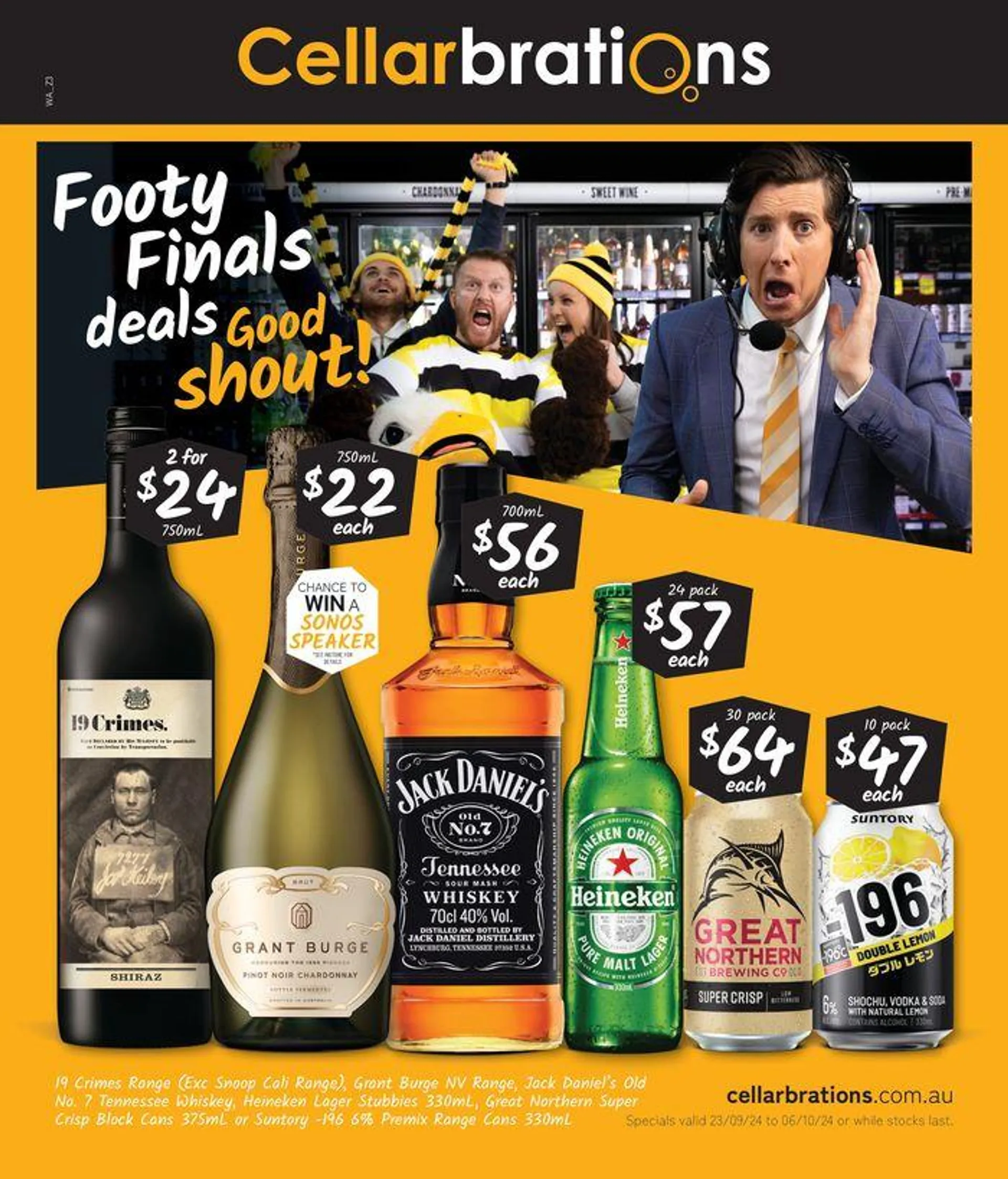 Footy Final Deals, Good Shout! 23/09 - 1