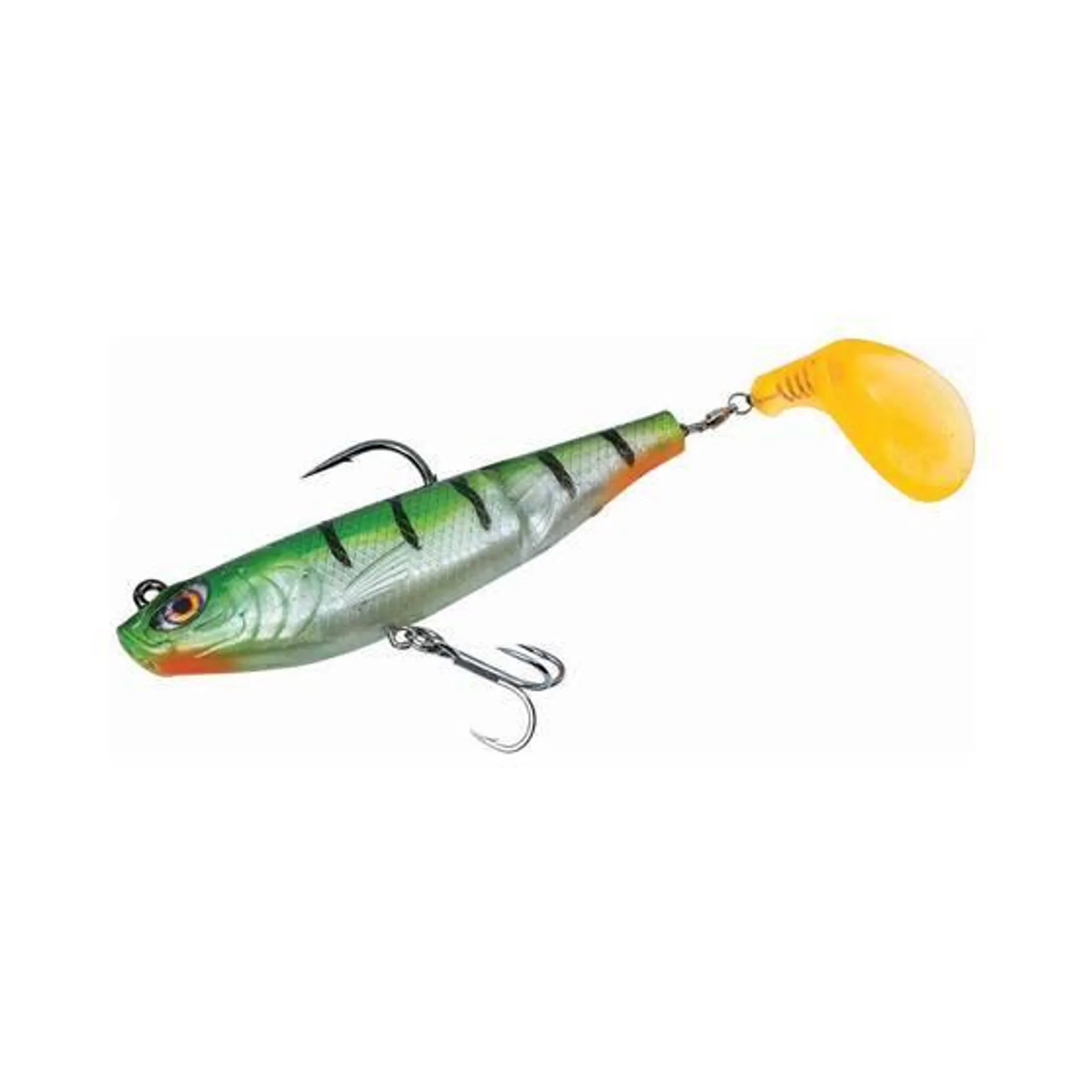 Chasebait Swinger Rigged Soft Plastic Lure 90mm Perch