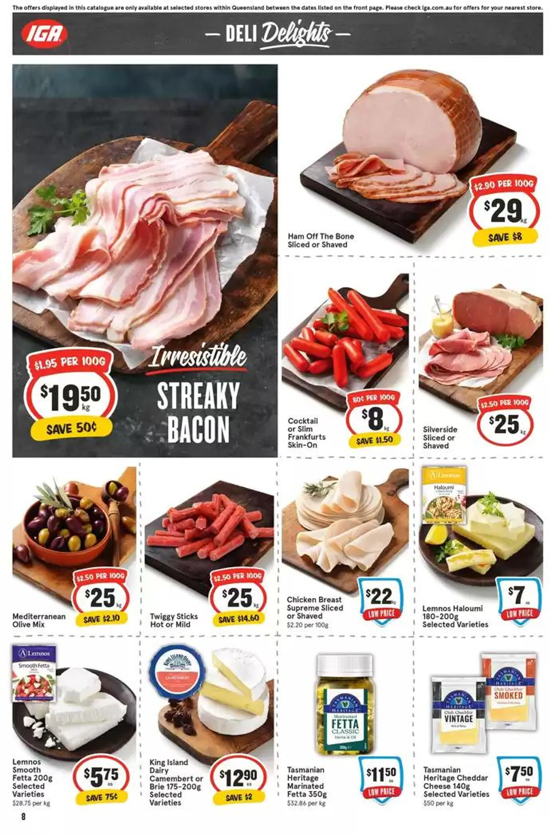 IGA - 1/2 Price - 16/10 - Catalogue valid from 16 October to 22 October 2024 - page 8