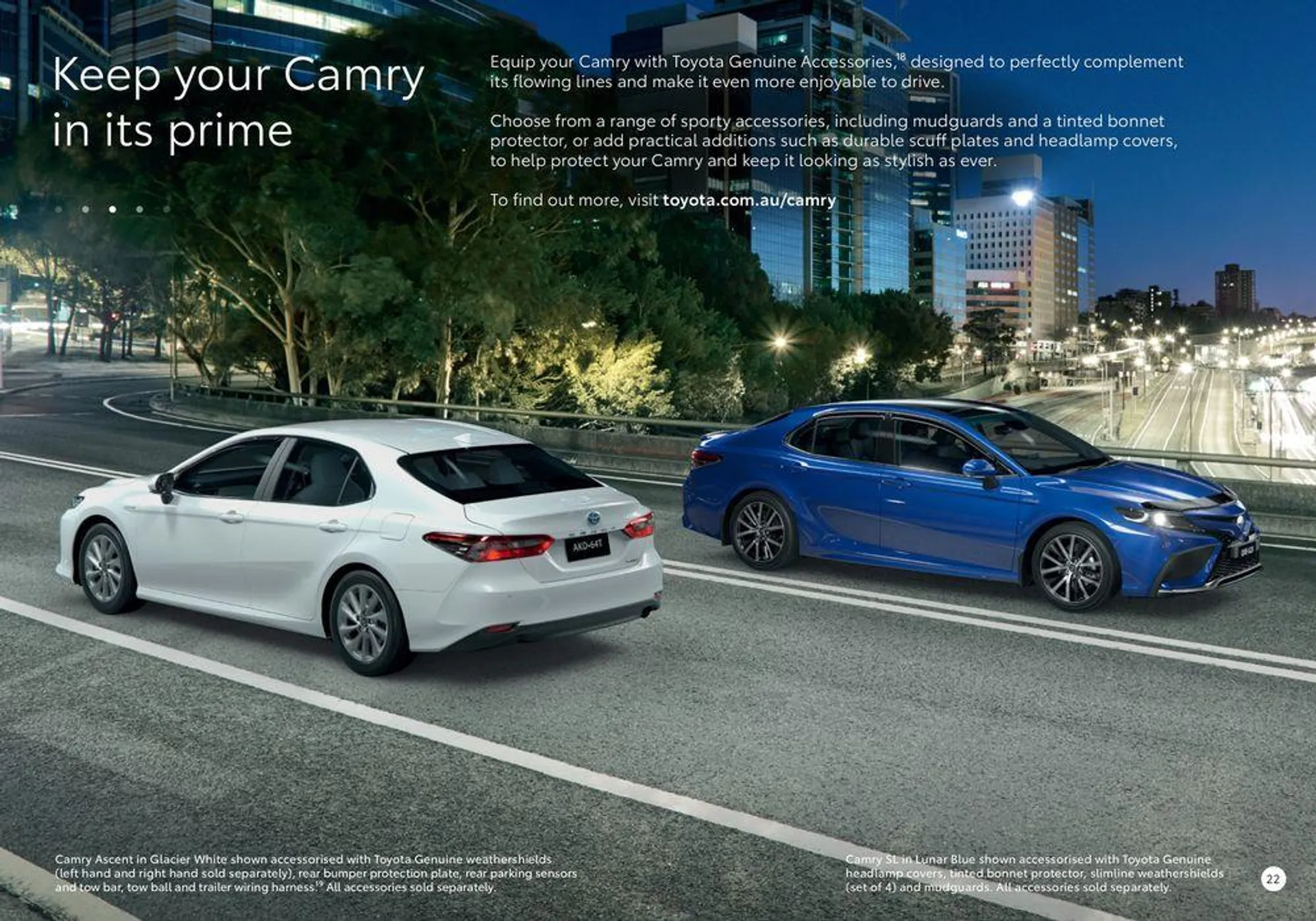 Toyota Camry - Catalogue valid from 18 June to 18 June 2025 - page 22