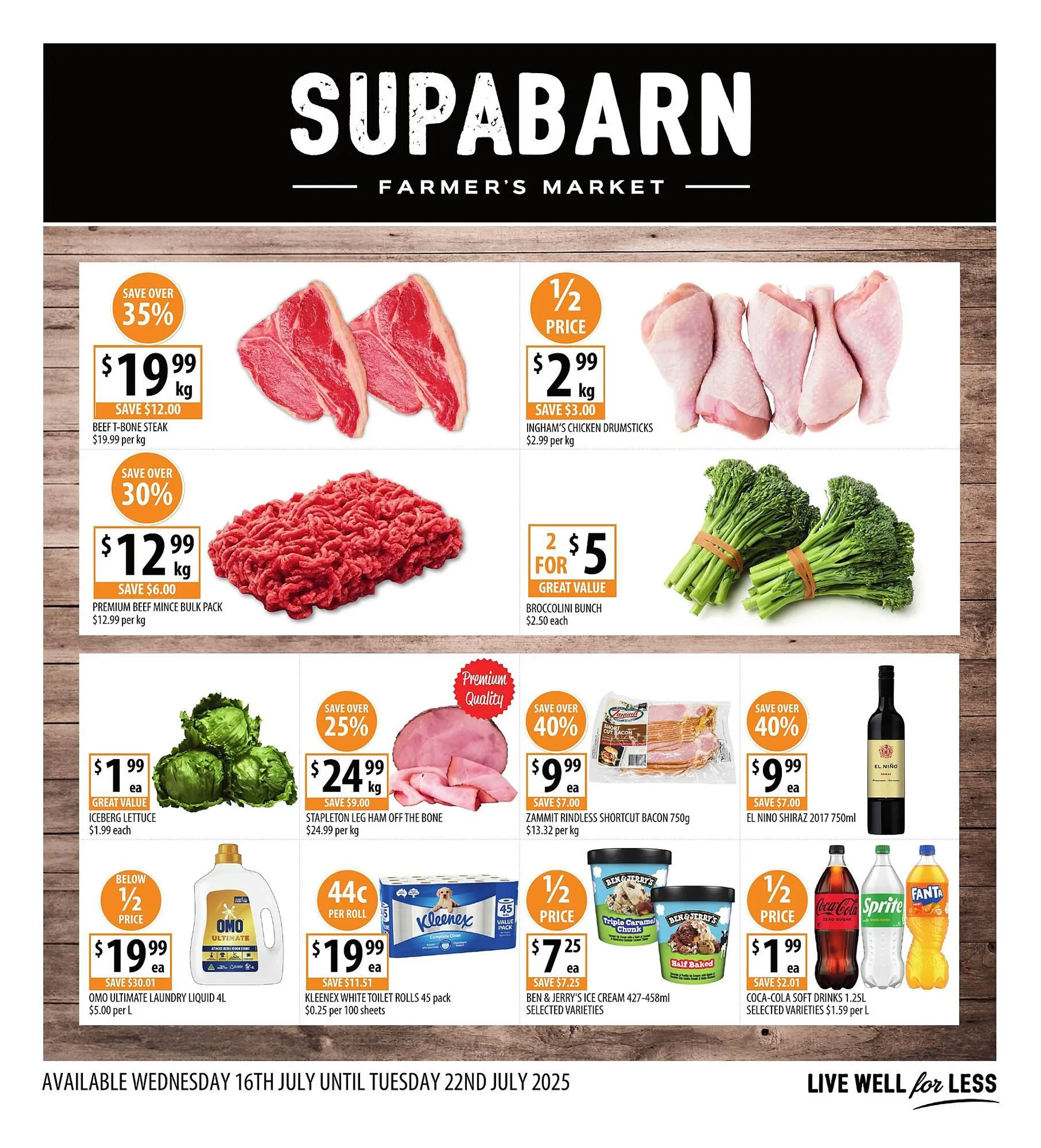 Supabarn catalogue - Catalogue valid from 16 July to 22 July 2025 - page 1
