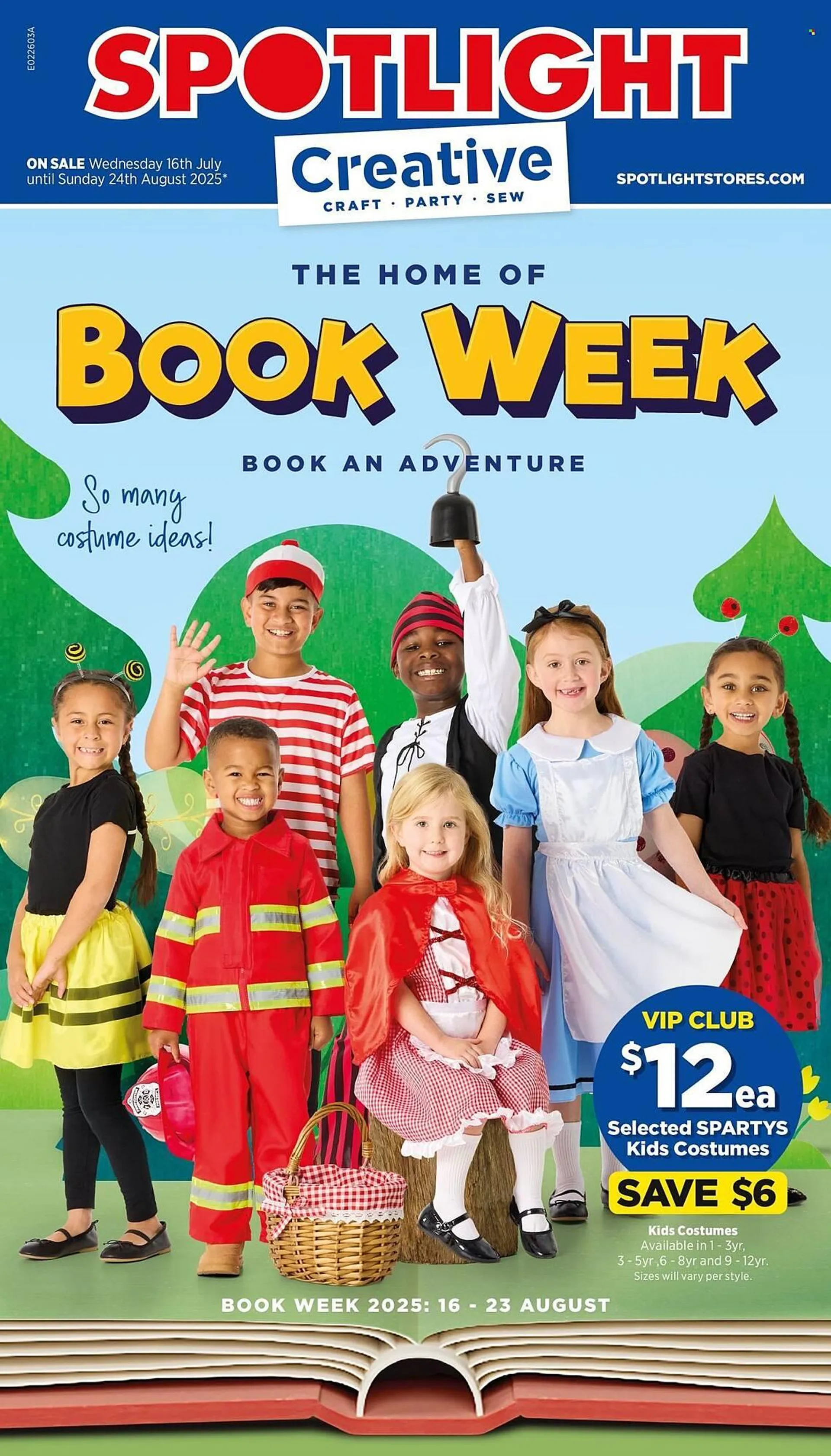 Spotlight catalogue - Catalogue valid from 16 July to 24 August 2025 - page 1