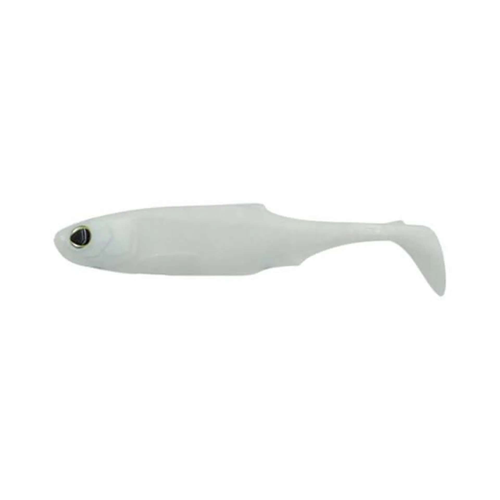 Biwaa Submission Shad 2 Pack Soft Plastic Lure 8in Pearl White