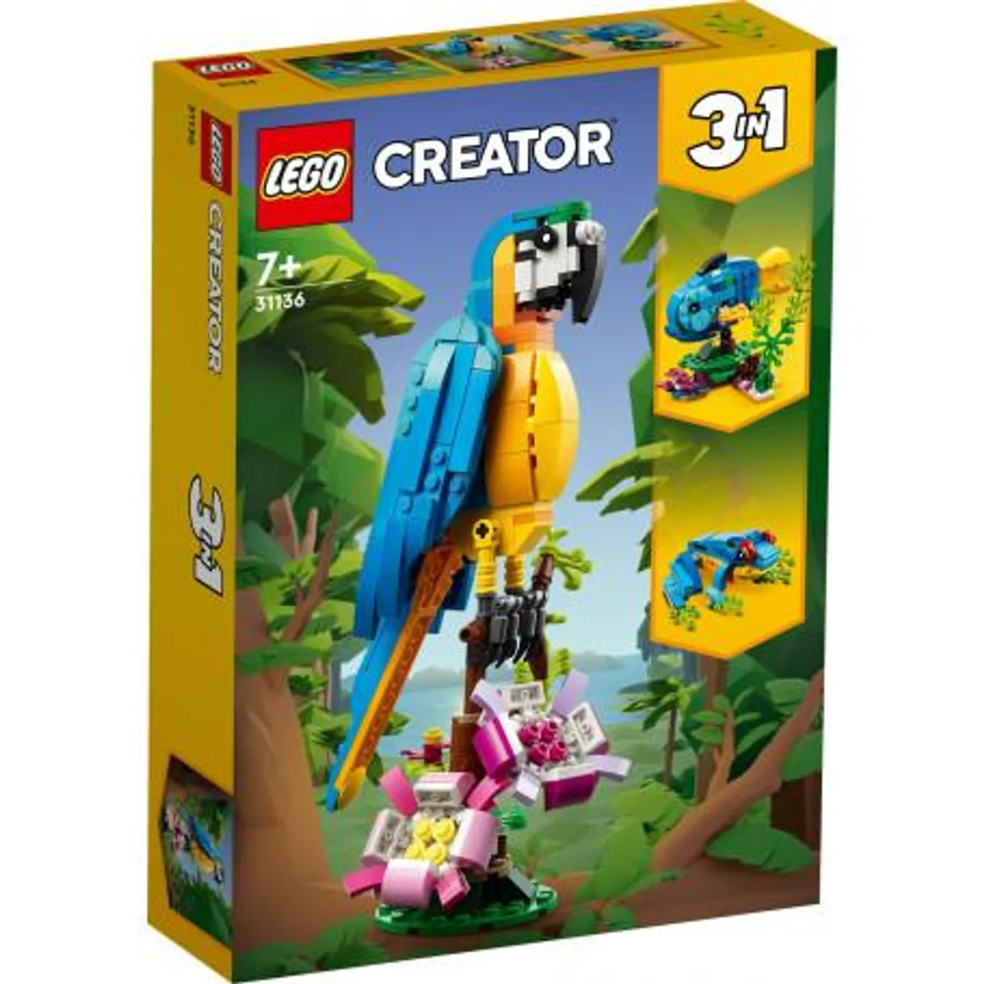 LEGO Creator Exotic Parrot 31136