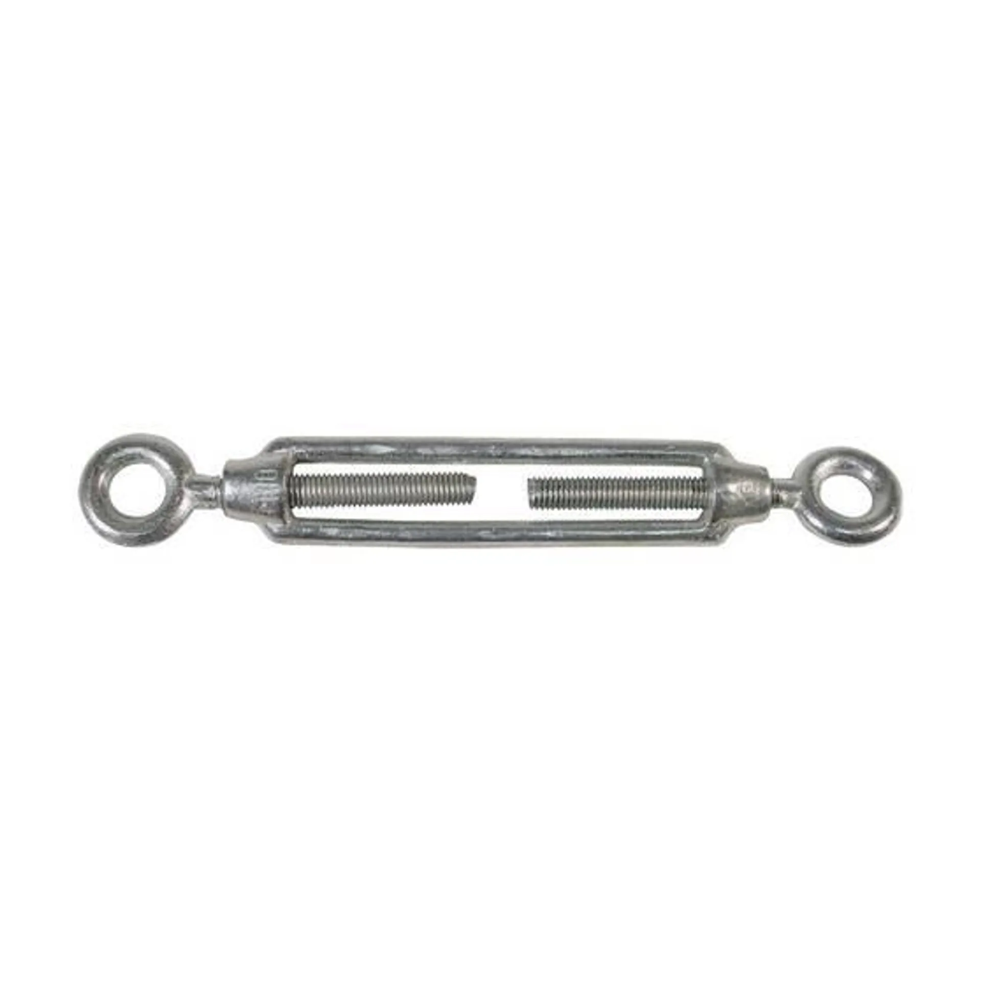 BLA 8mm Eye & Eye Open Galvanised Turnbuckle