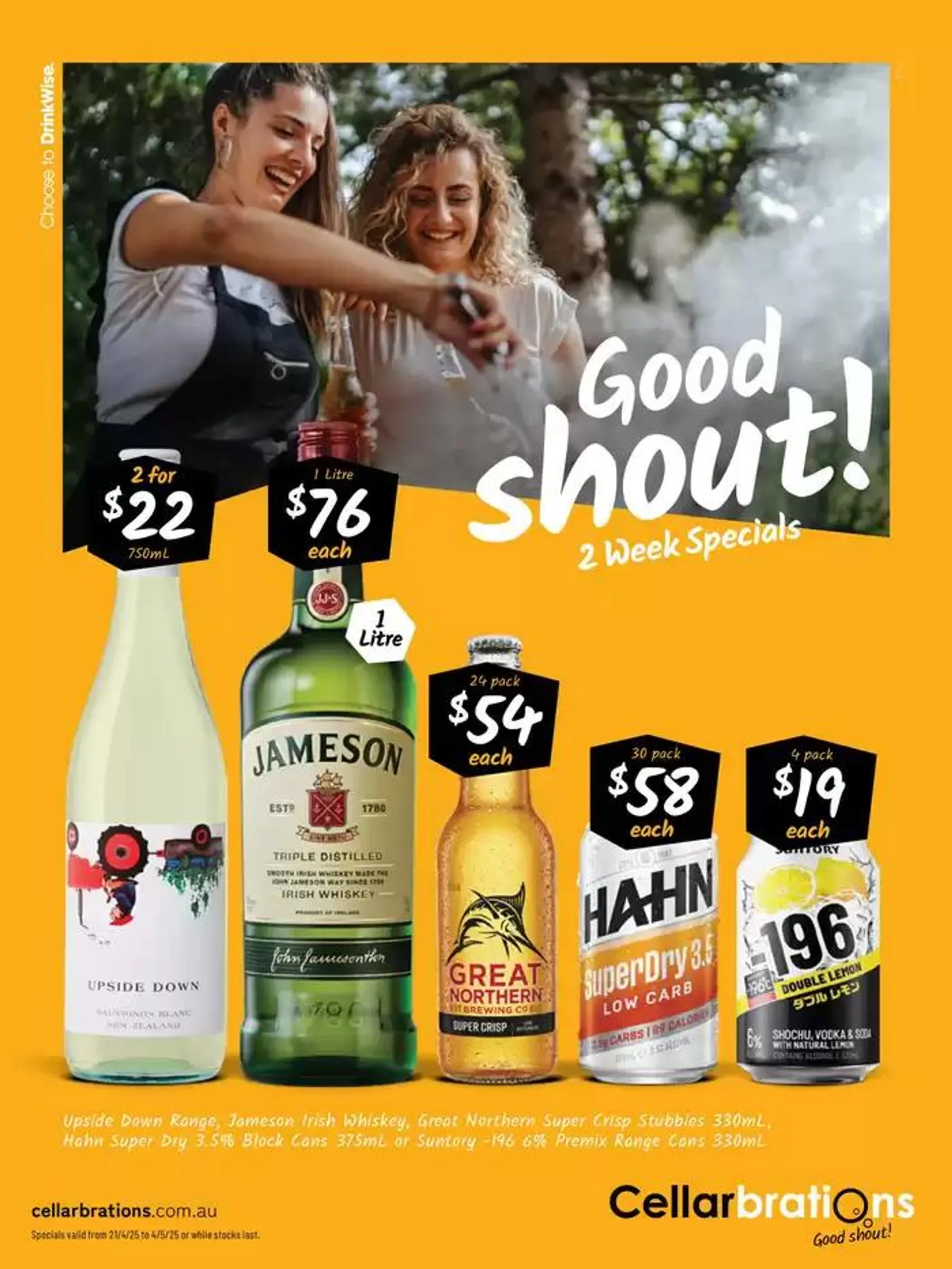 Good shout! 21/04 - 1