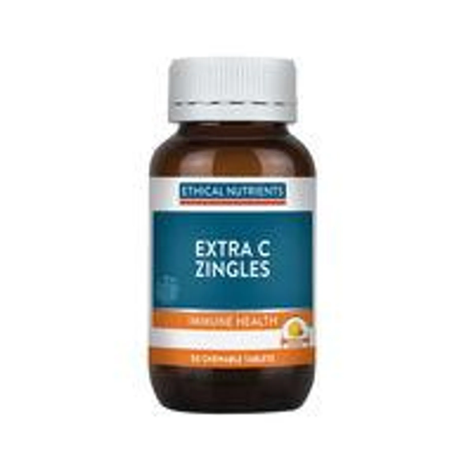 Ethical Nutrients Extra C Zingles Citrus Tablets 50