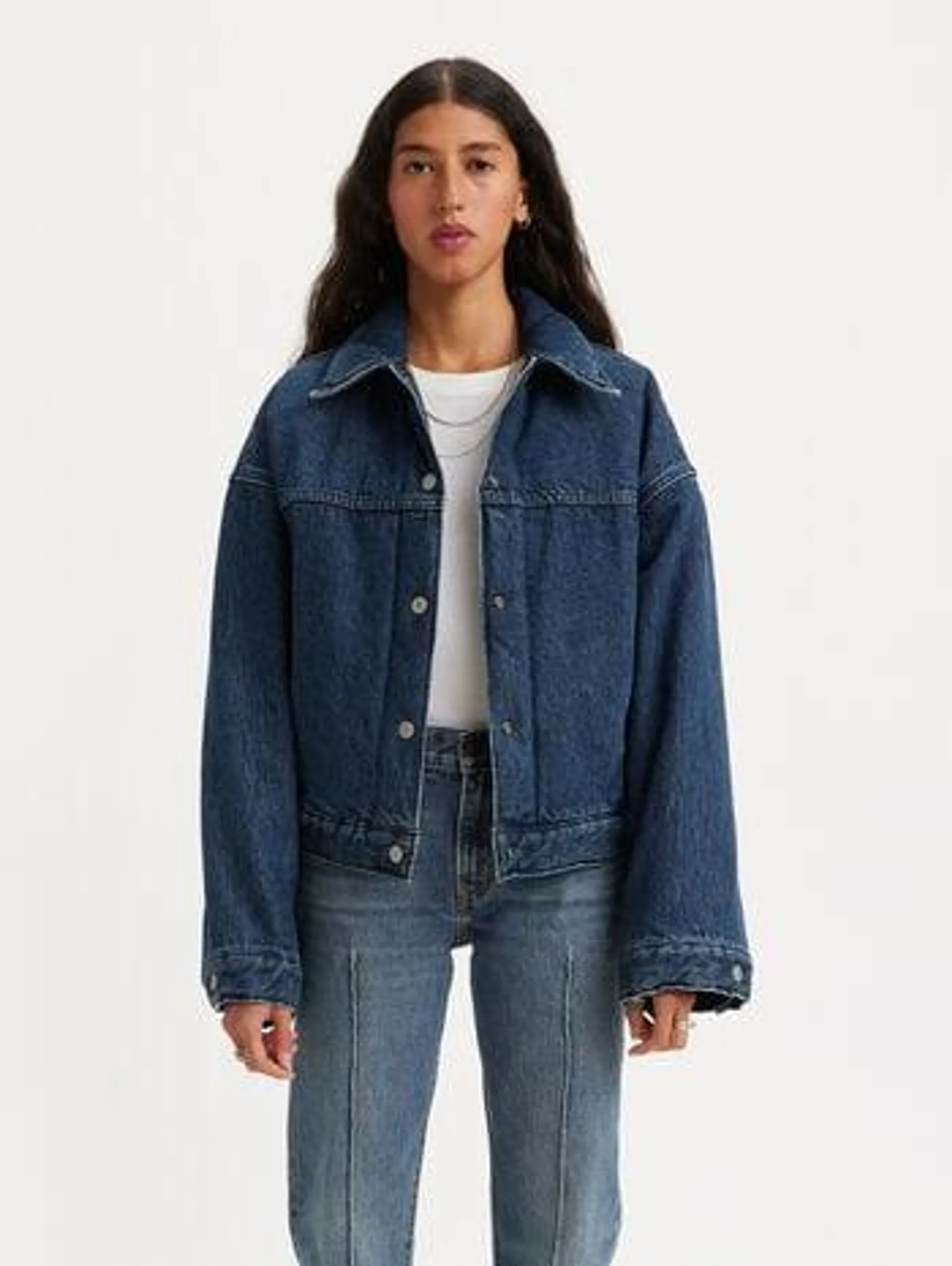 Levi's® Women's Reversible Bubble Trucker Jacket