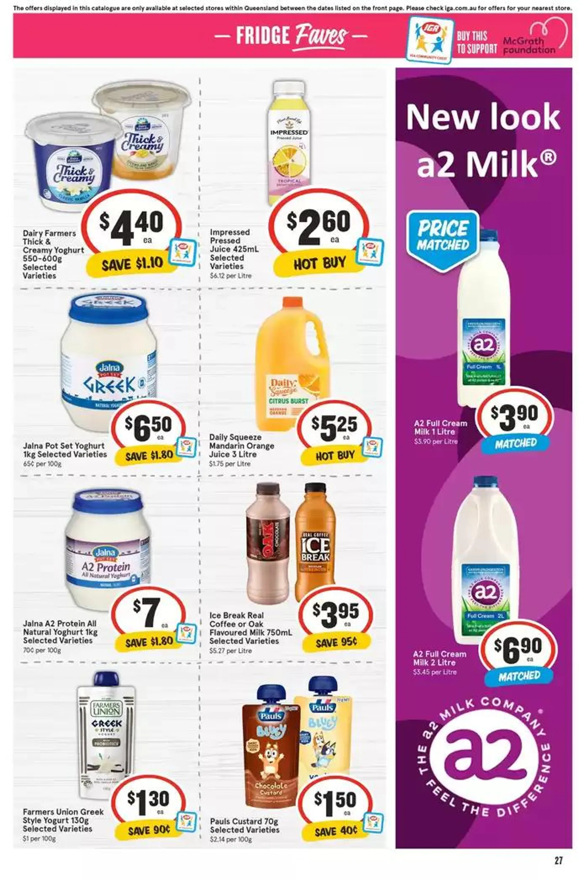 IGA - 1/2 Price - 16/10 - Catalogue valid from 16 October to 22 October 2024 - page 27