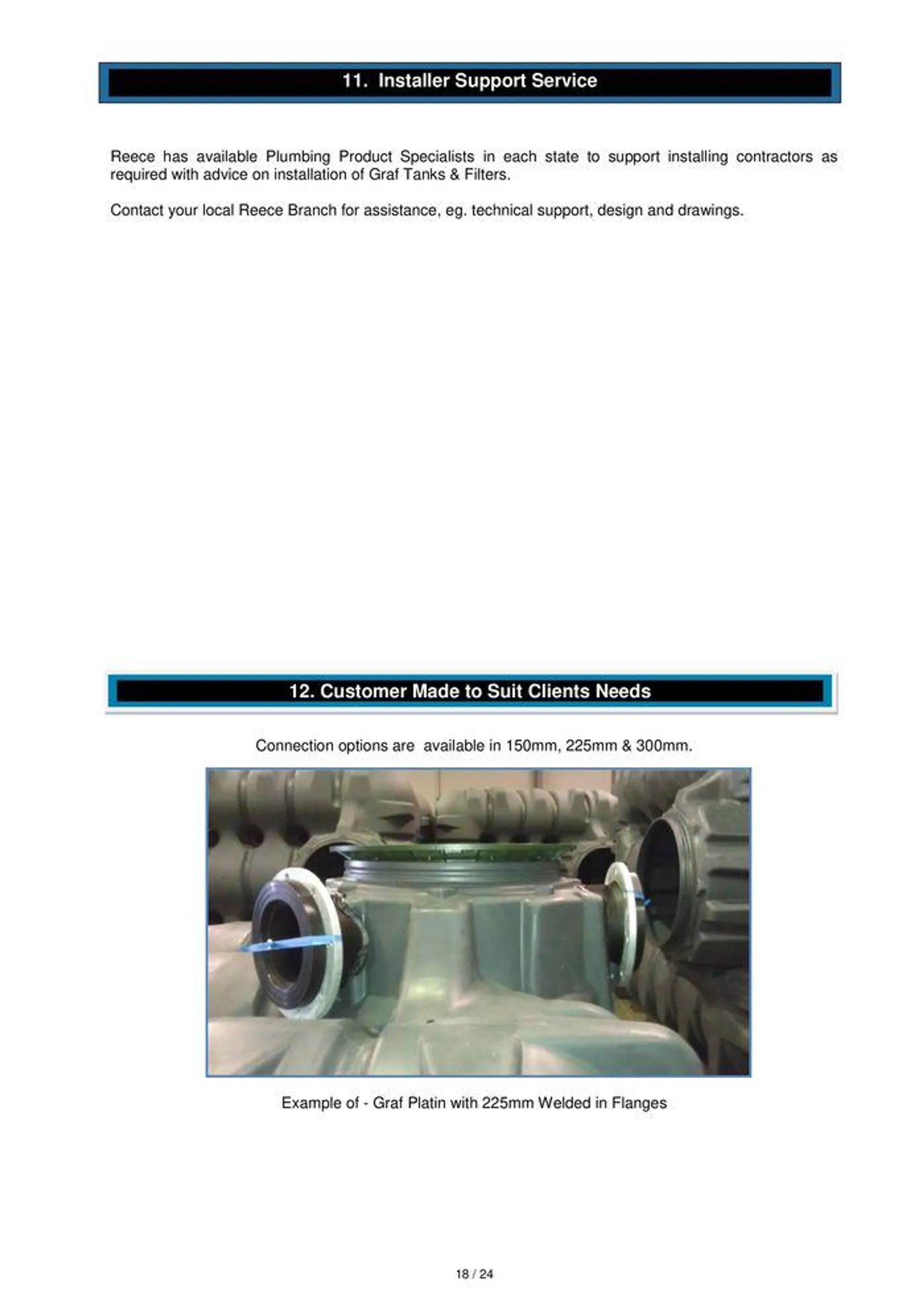 GRAF Underground Storm Water Tanks - Catalogue valid from 22 January to 31 December 2024 - page 18