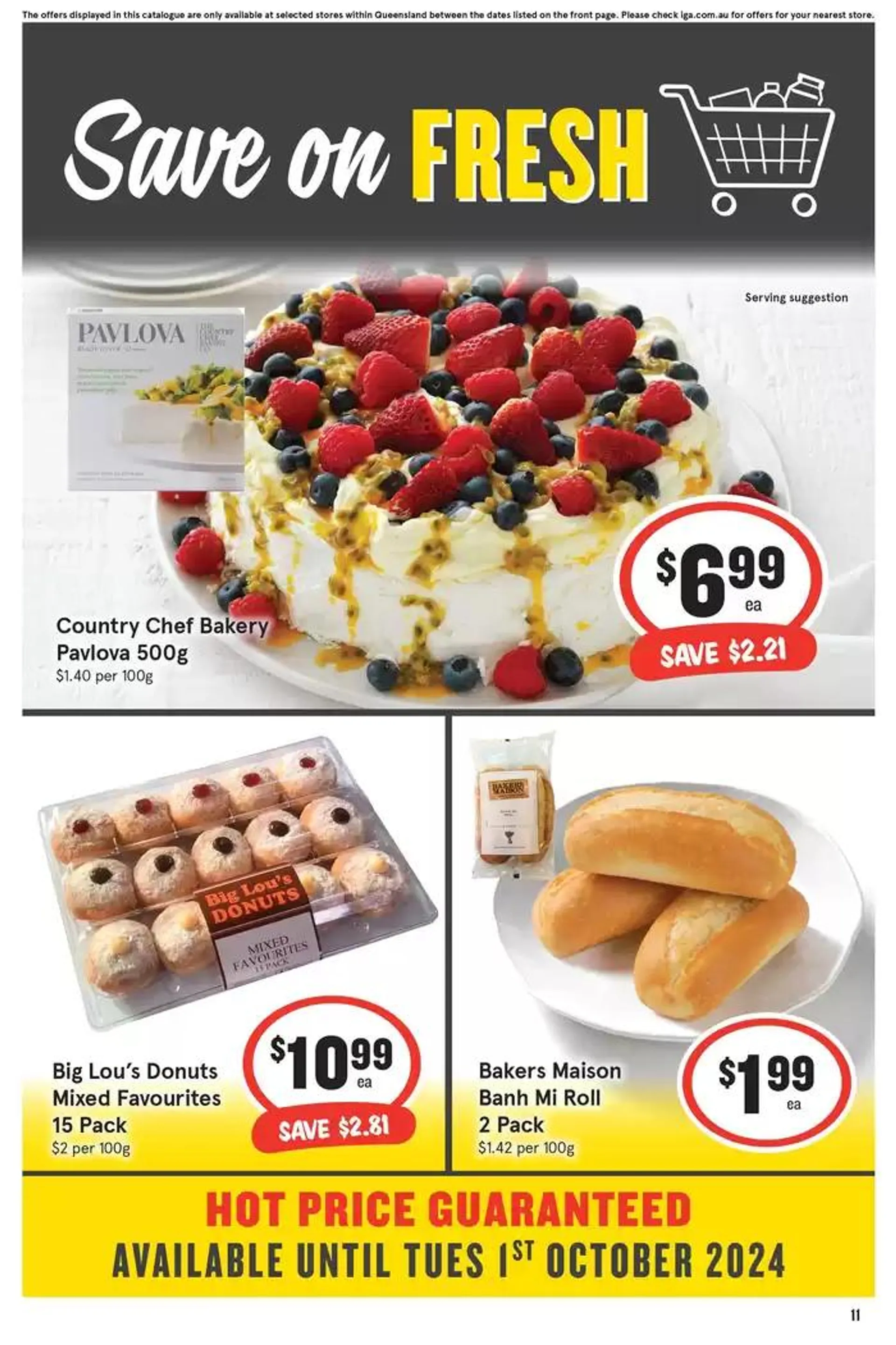 IGA - 1/2 Price - 25/09 - Catalogue valid from 25 September to 1 October 2024 - page 11