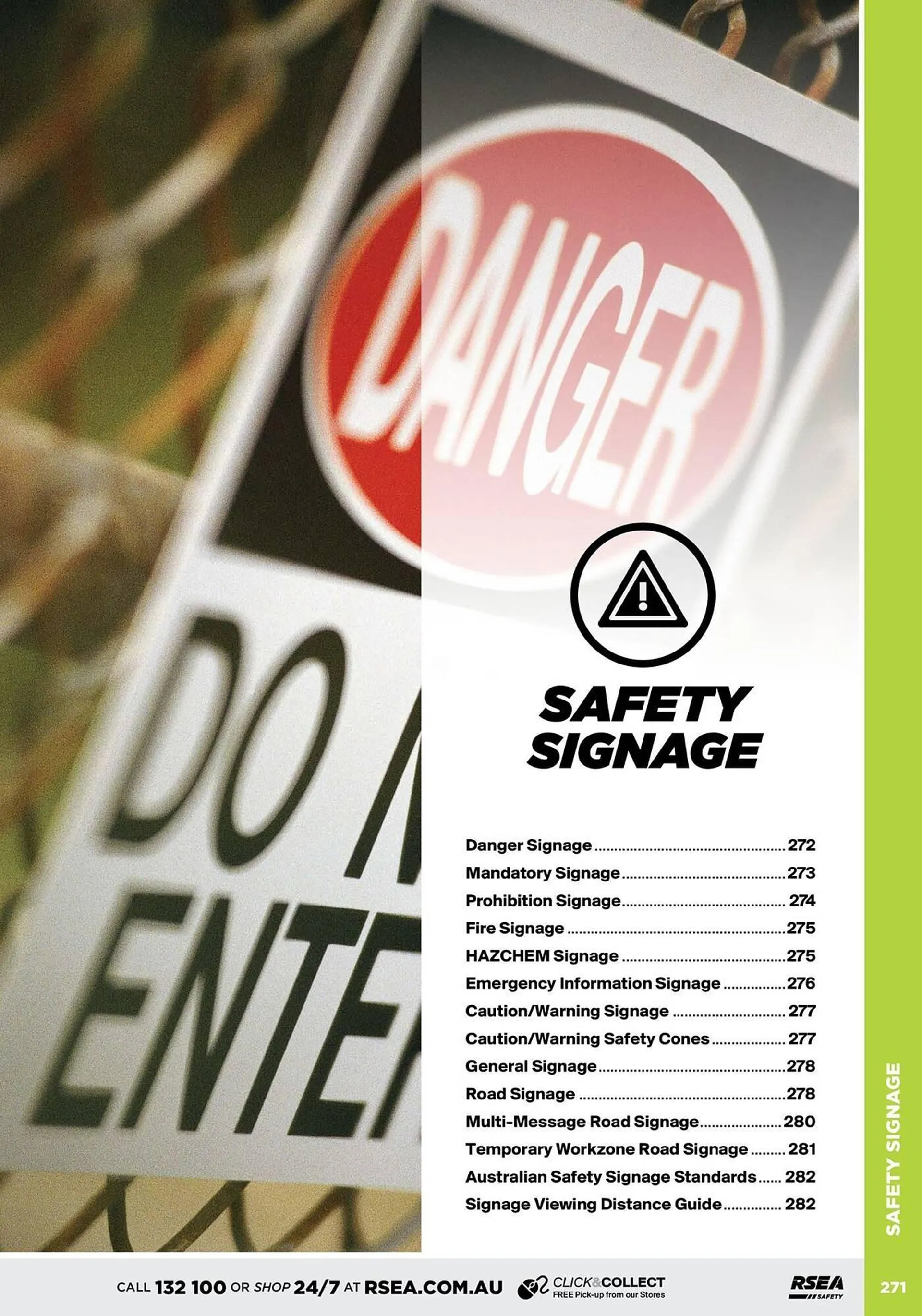 RSEA Safety catalogue - Catalogue valid from 1 August to 31 December 2025 - page 1