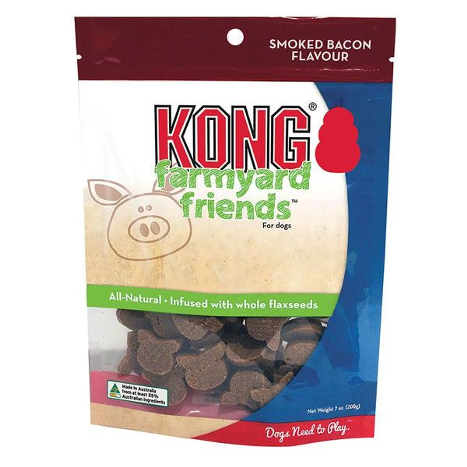 KONG - Farmyard Friends Smoked Bacon (200g)