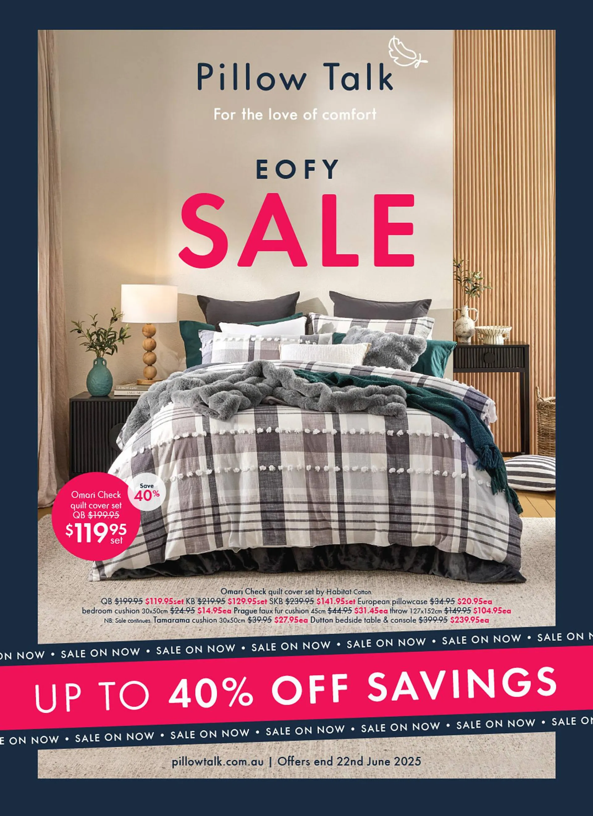 Pillow Talk catalogue - Catalogue valid from 6 June to 22 June 2025 - page 1