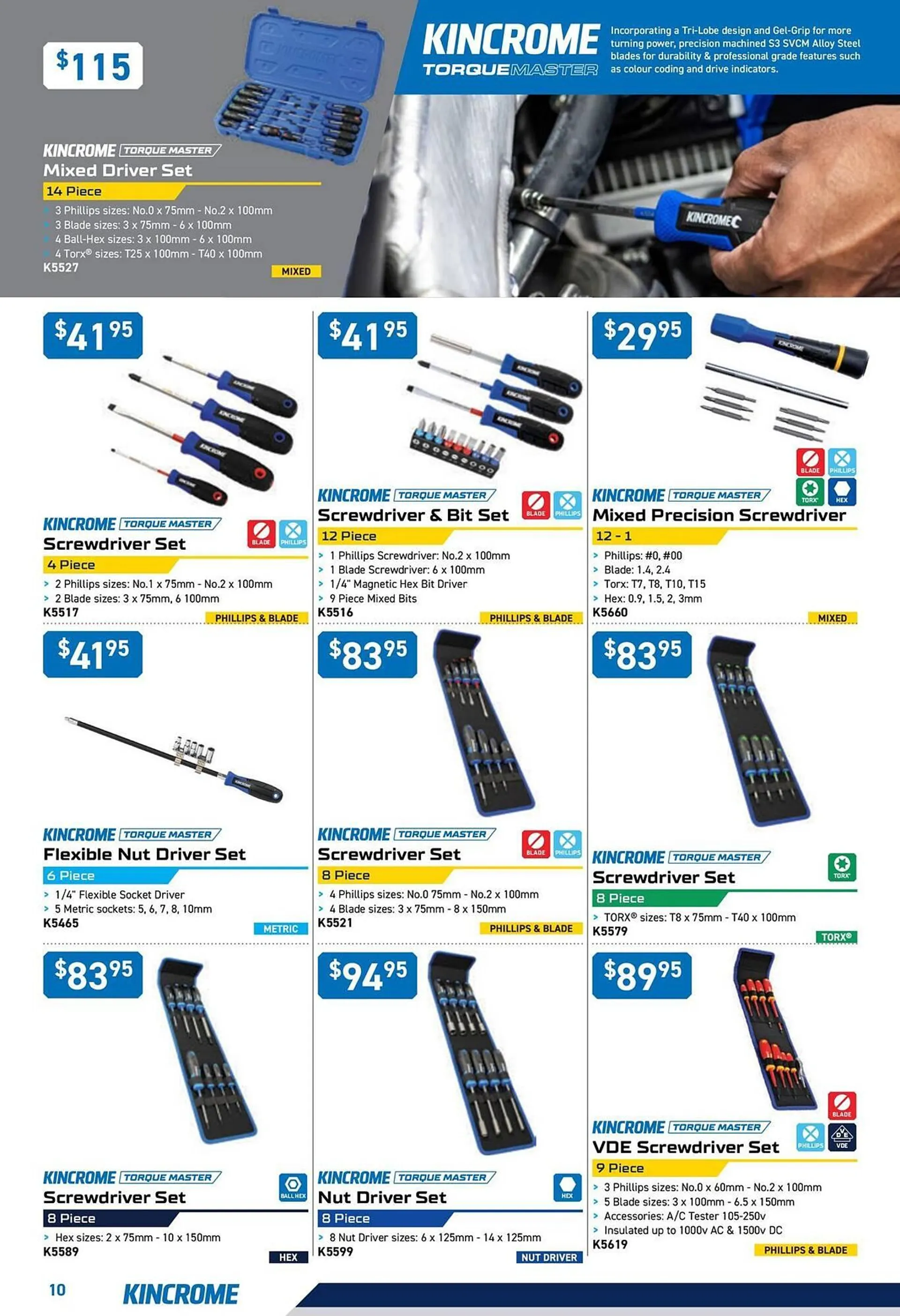 Kincrome catalogue - Catalogue valid from 12 June to 31 July 2025 - page 10