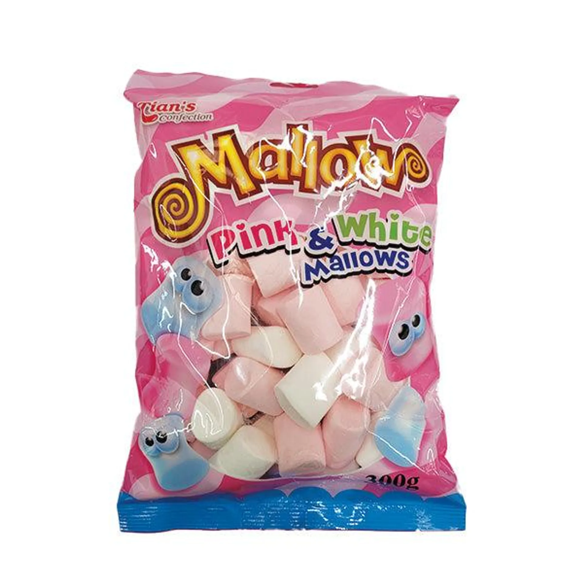 Mallow Pink & White Mallows 300g