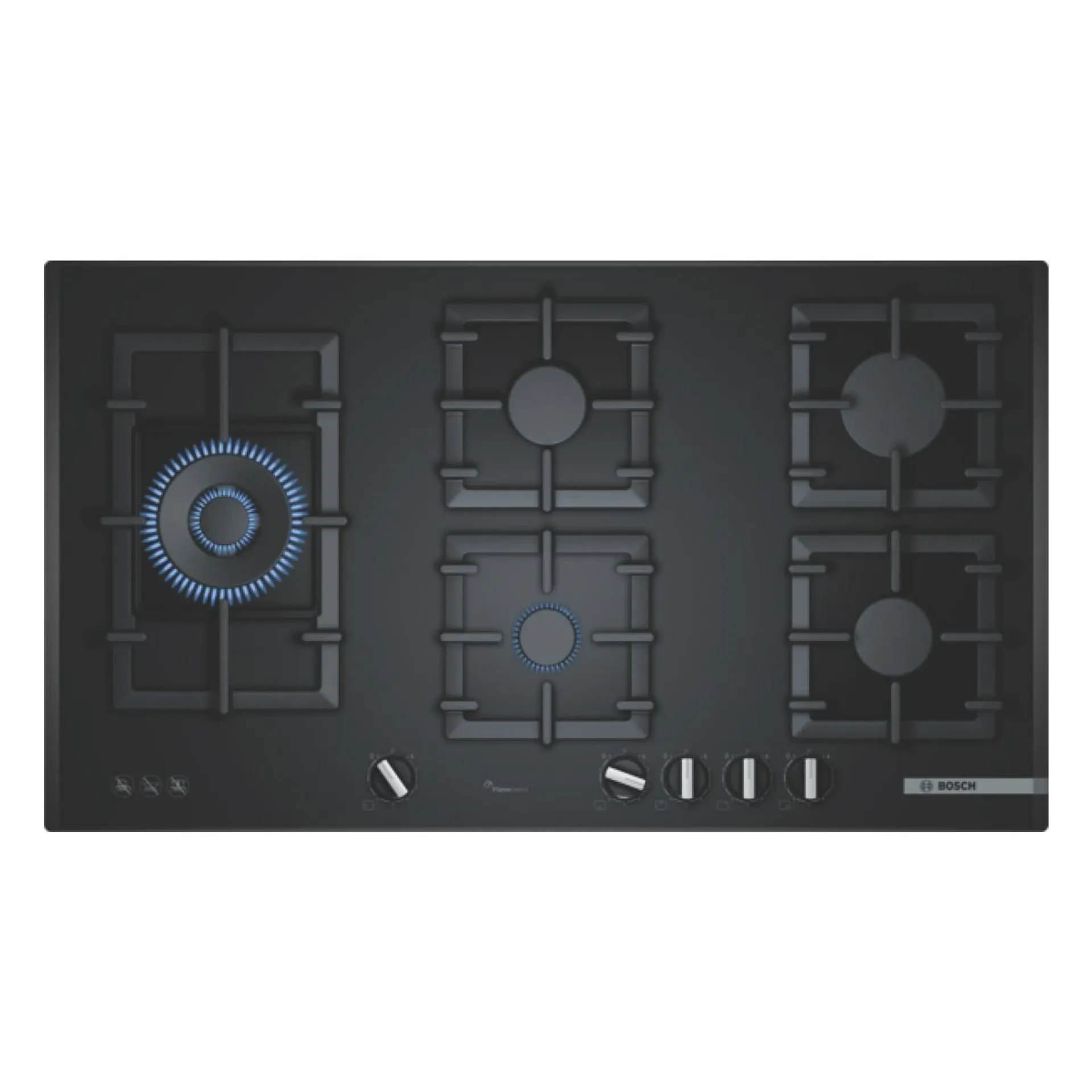 Bosch 90cm Gas on Glass Cooktop