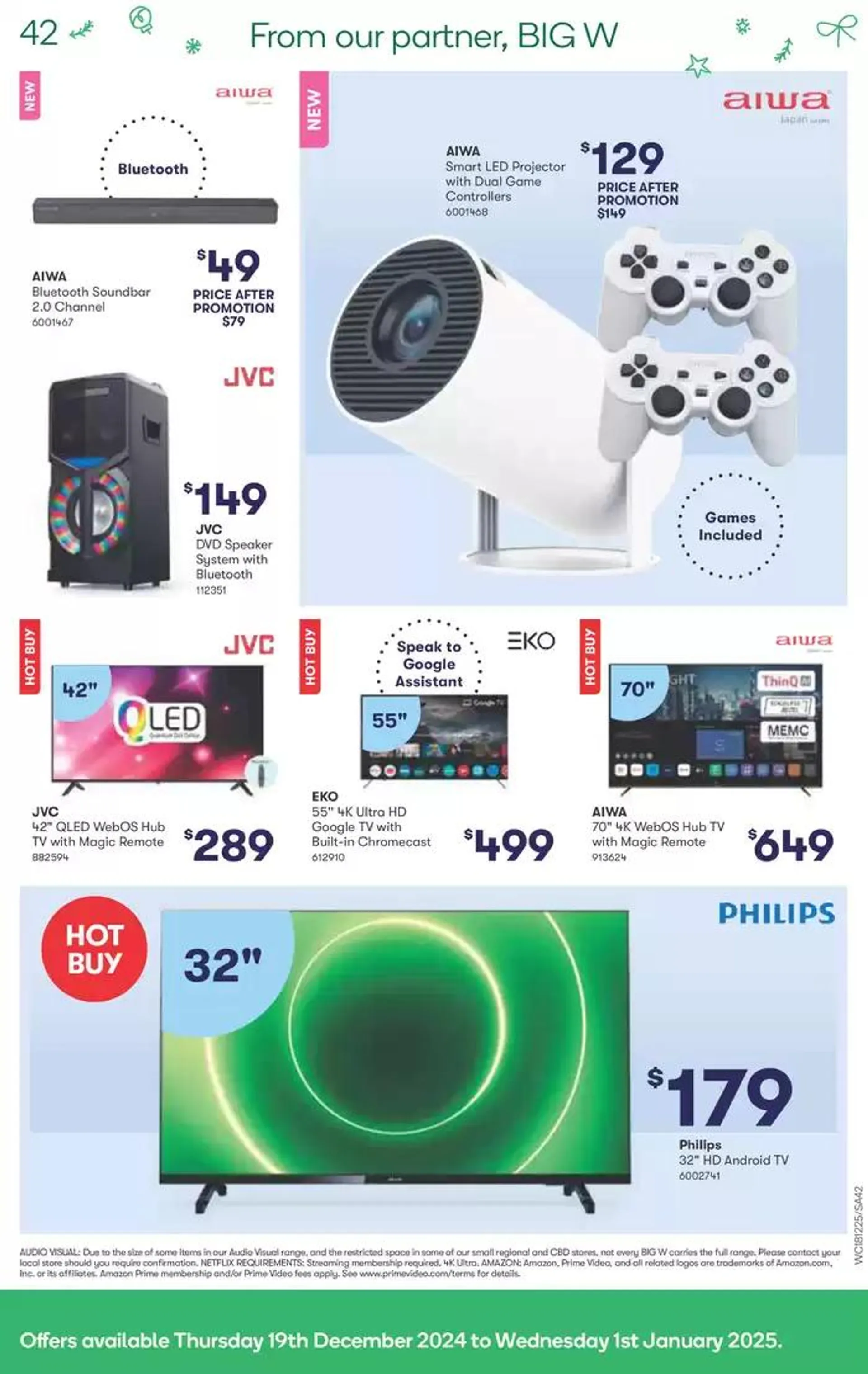 Weekly Specials - 18/12 - Catalogue valid from 18 December to 24 December 2024 - page 42