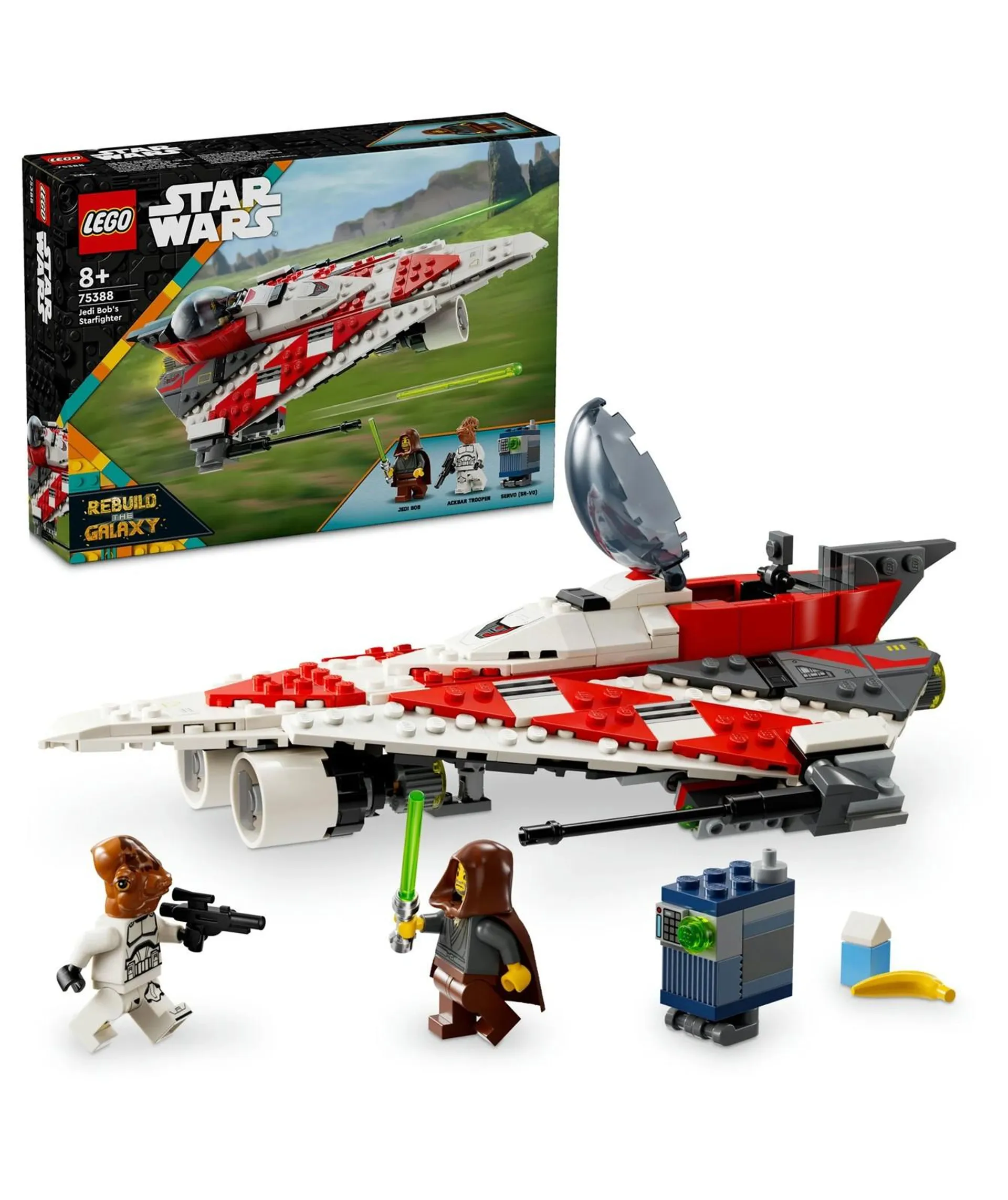 LEGO® Star Wars Jedi Bob’s Starfighter Building Toy 75388