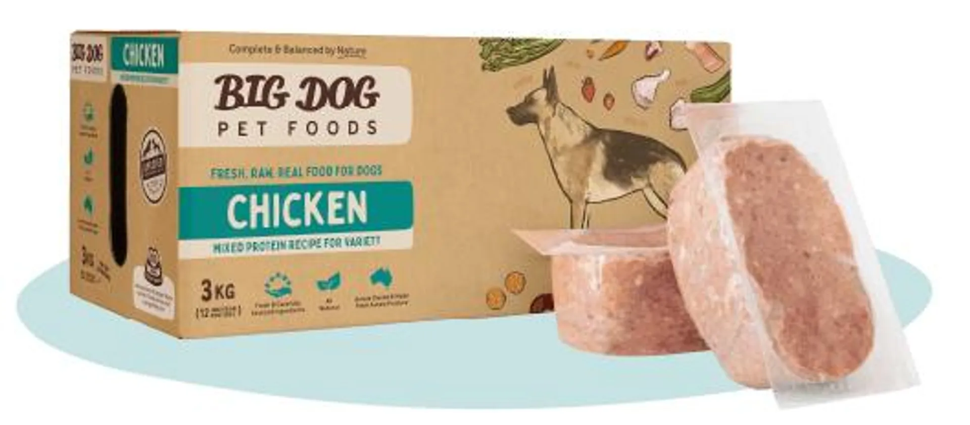 Big Dog - Chicken for Dogs (3kg)