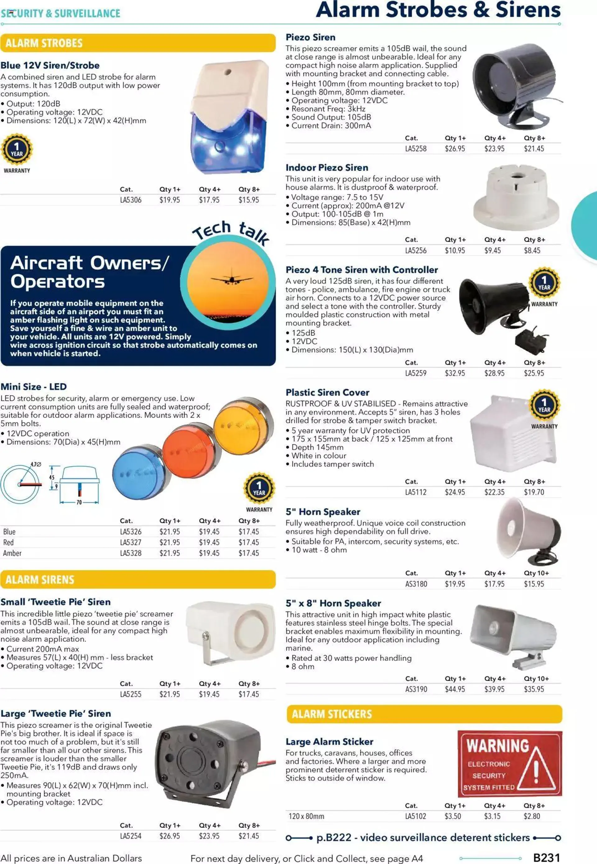 Jaycar Annual Engineering & Scientific Catalogue - Catalogue valid from 27 October to 31 December 2024 - page 231