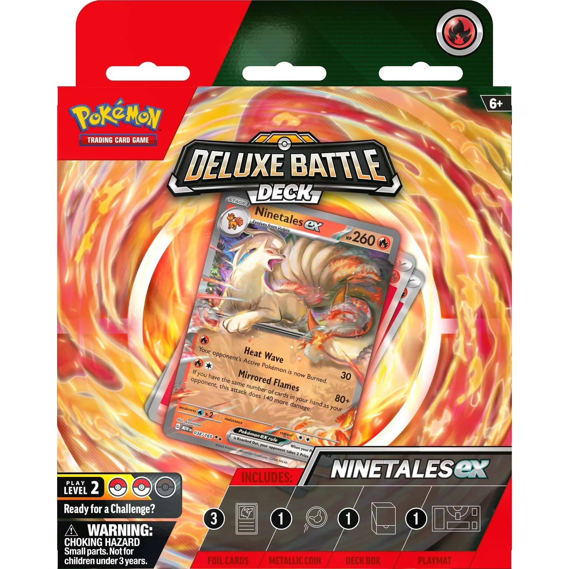 Pokemon Trading Card Game - Ninetales ex & Zapdos ex Deluxe Battle Deck